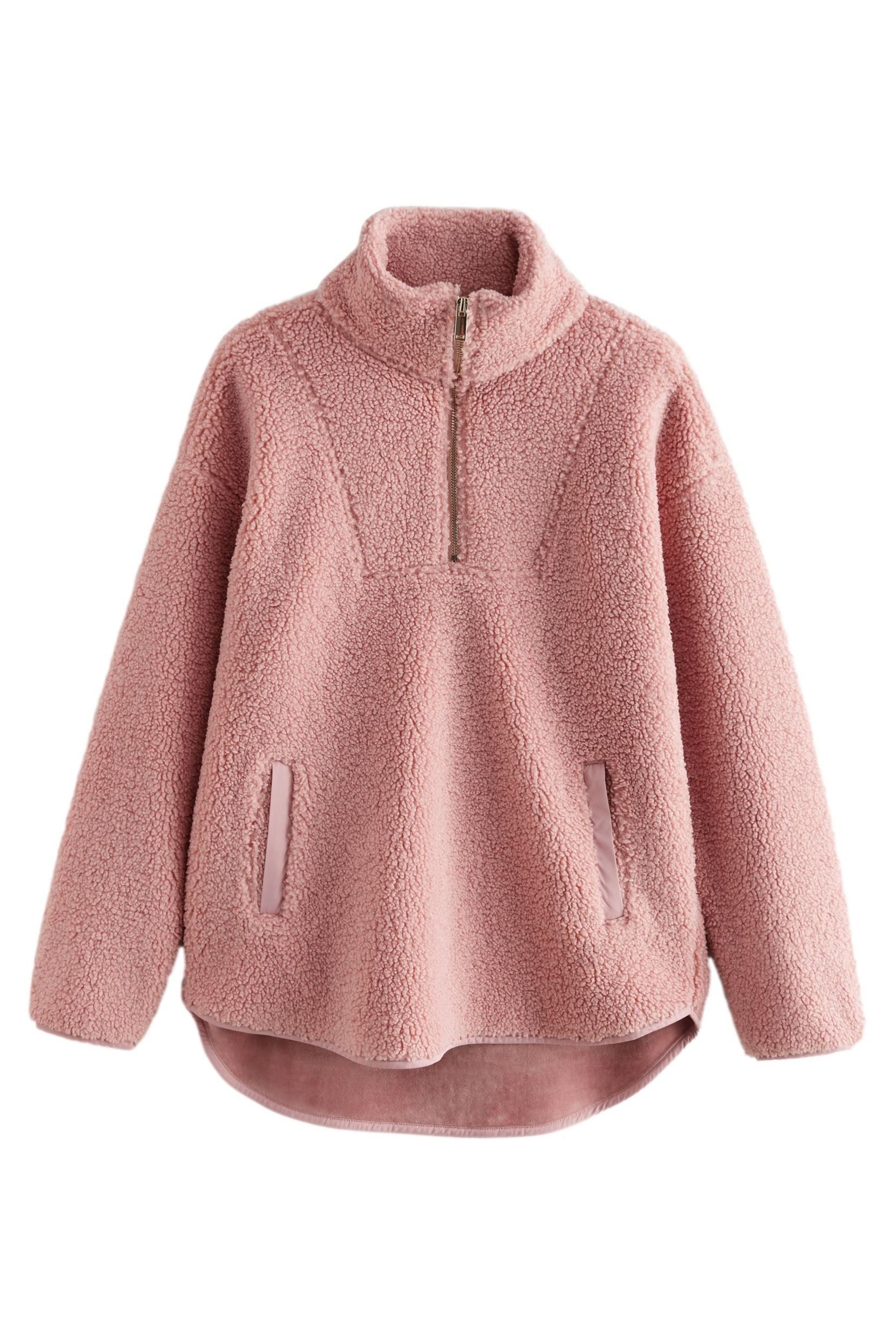 Next Fleecepullover Fleece mit halben Reißverschluss günstig online kaufen