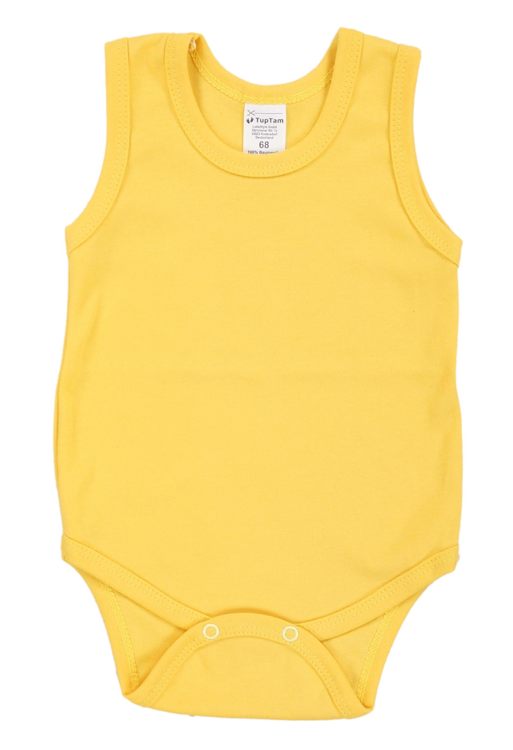 TupTam Body TupTam Pack Unifarben Farbenmix 1 in Baby Jungen Achselbody 5er