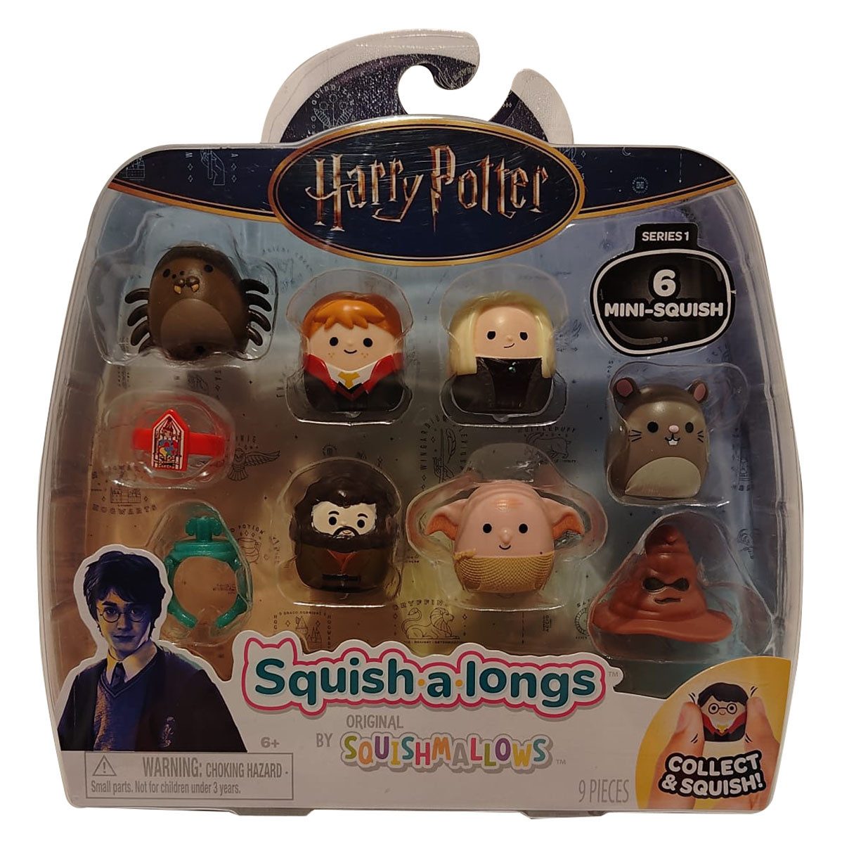 Squishmallows Spielfigur Squishmallows Harry Potter Squish-a- longs 9er Figuren-Set Sammlung