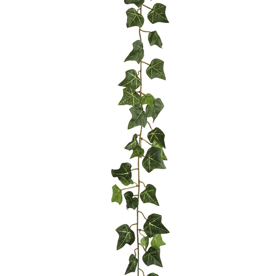 Kunstgirlande Künstlicher Efeu Engl. MINI-EFEUGIRLANDE ca 180cm. GRÜN, Gasper, Höhe 180.00 cm