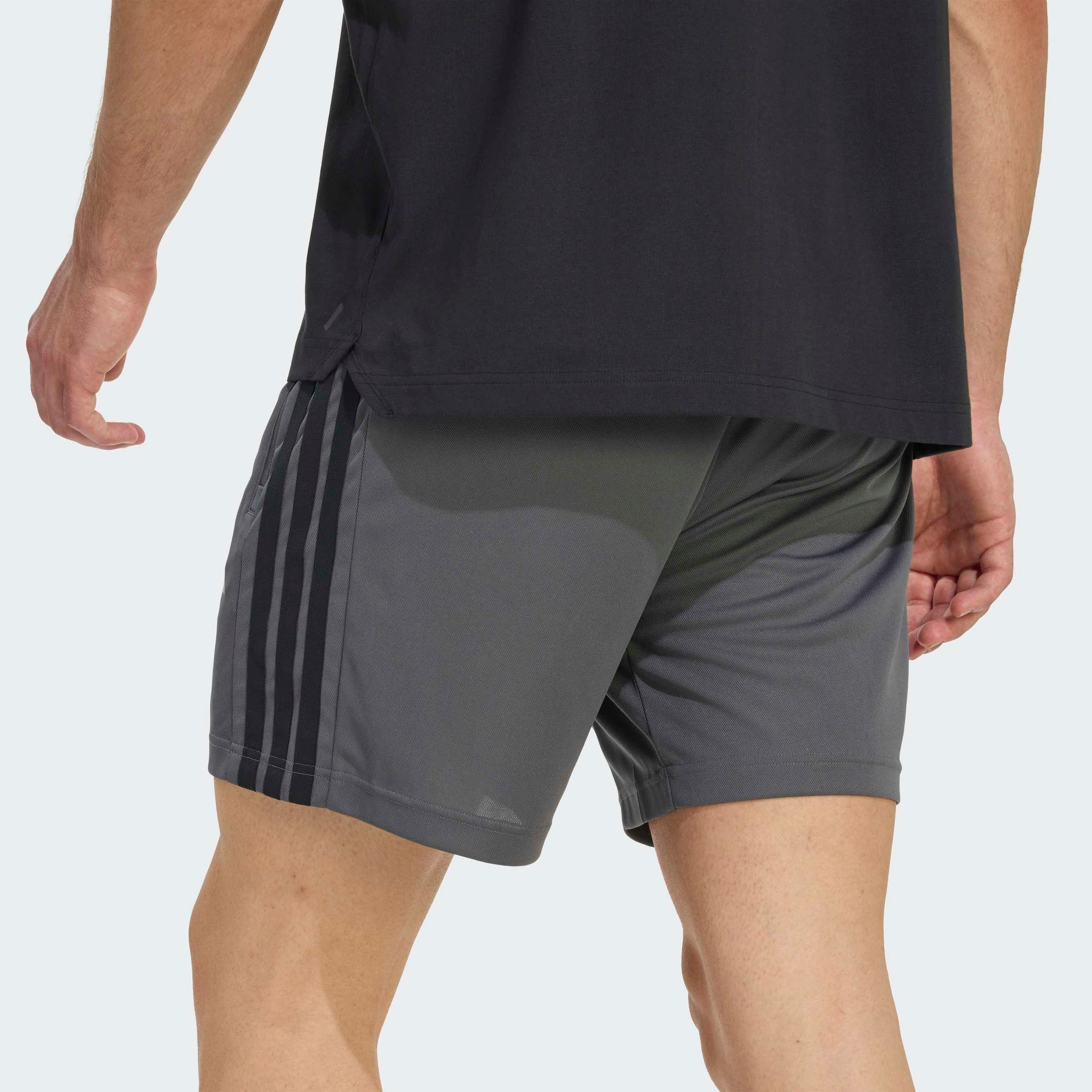 adidas Performance Shorts WORKOUT ESSENTIALS BASE 3-STRIPES PIQUÉ 7 IN