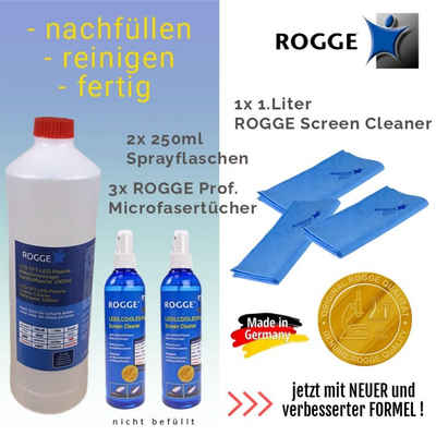 Rogge ROGGE Nachfüll Set - 1. Liter Screen Cleaner + GRATIS 2 Flaschen Pflegeset (5-St)