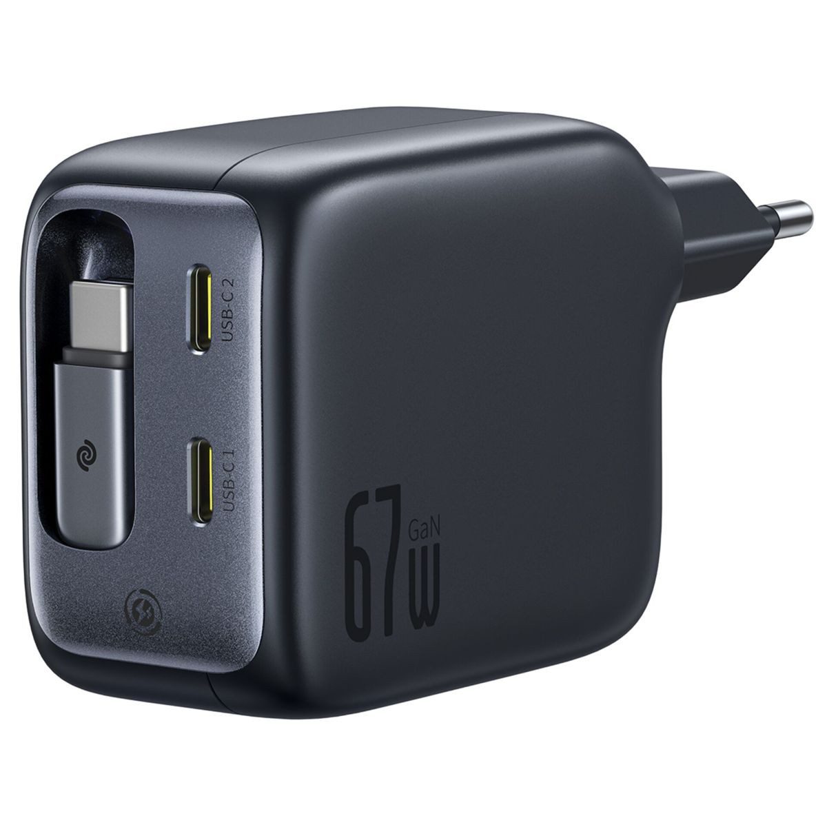 Baseus EnerCore CJ11 Charger Retractable 3C 67W EU USB-Ladegerät