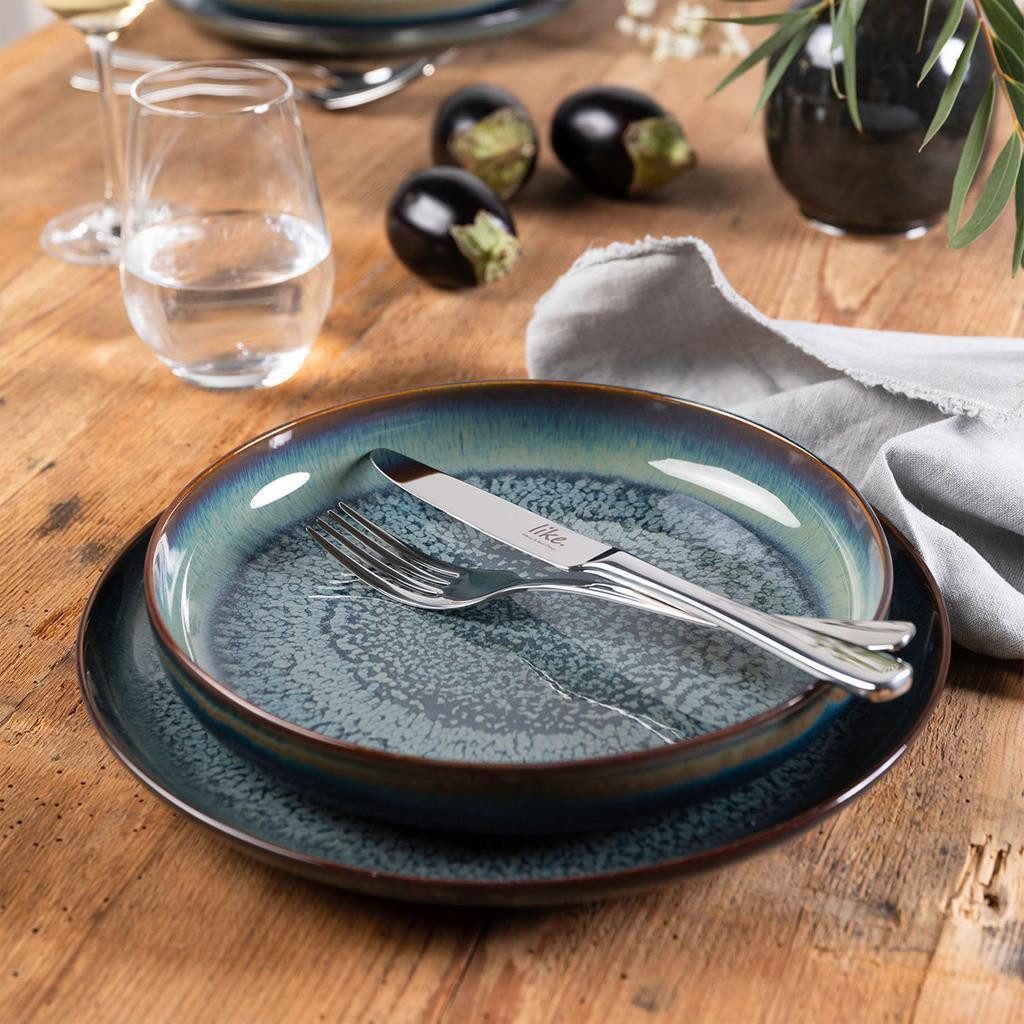 like. by Villeroy & Boch Tafelservice Crafted Tafelservice 12er Set (12-tlg), 6 Personen, Porzellan