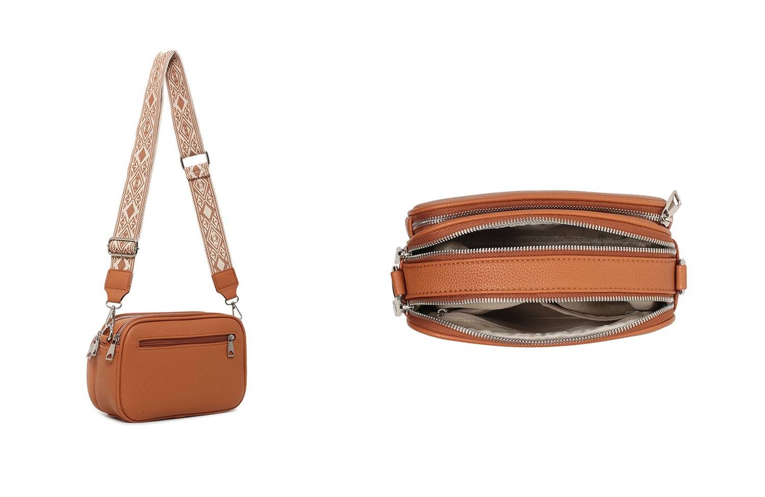 ITALYSHOP24 Schultertasche Damen Tasche Crossbody Umhängetasche günstig online kaufen
