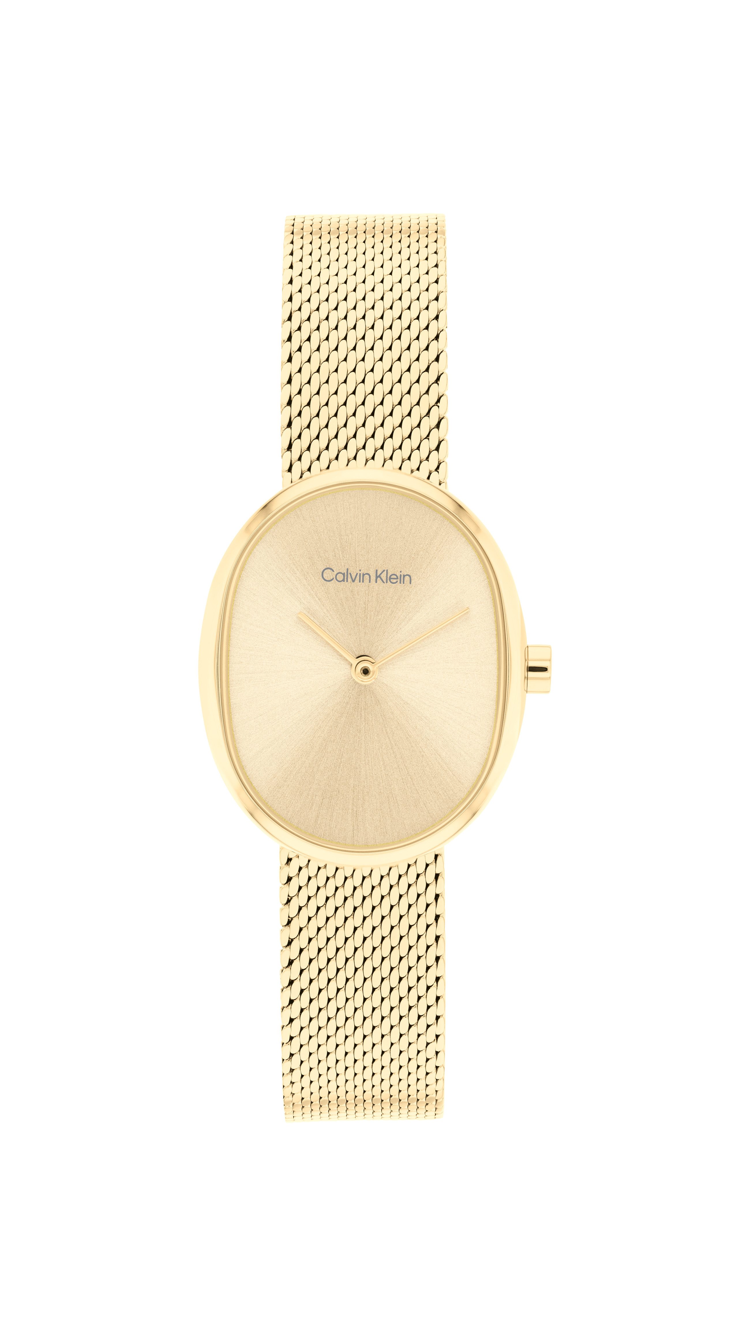 Calvin Klein Quarzuhr Euphoria 25100174, Armbanduhr, Damenuhr, Edelstahlarmband, analog