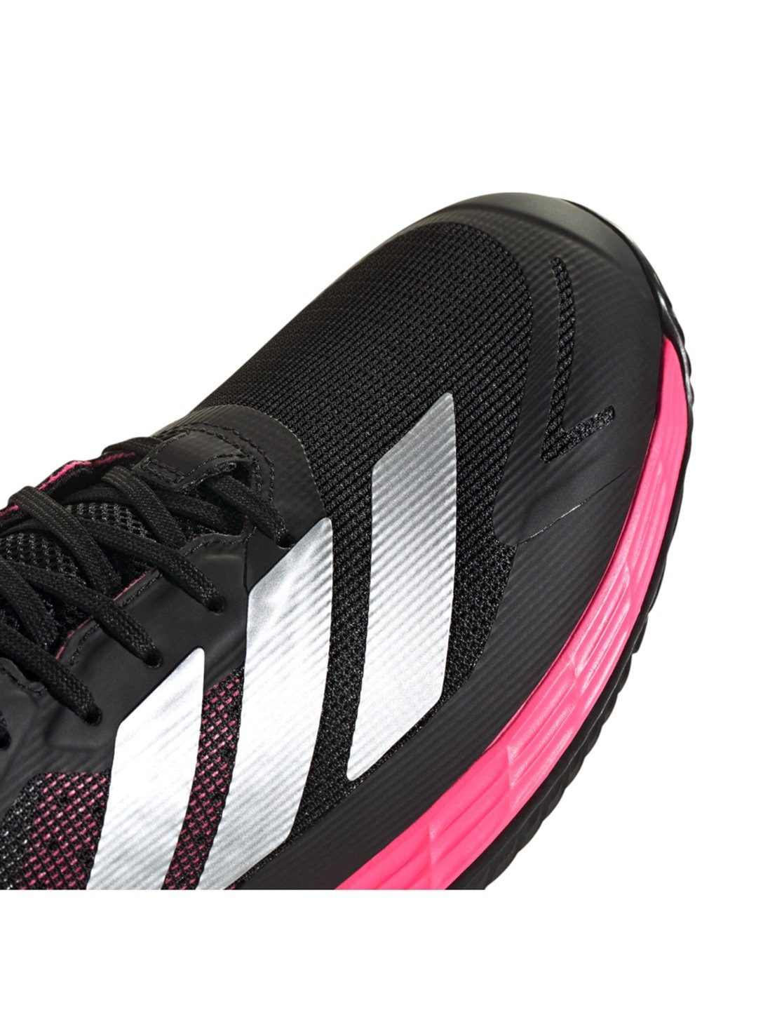 adidas Performance Defiant Speed 2 Allcourt 2025 schwarz/pink/weiss Herren Tennisschuh