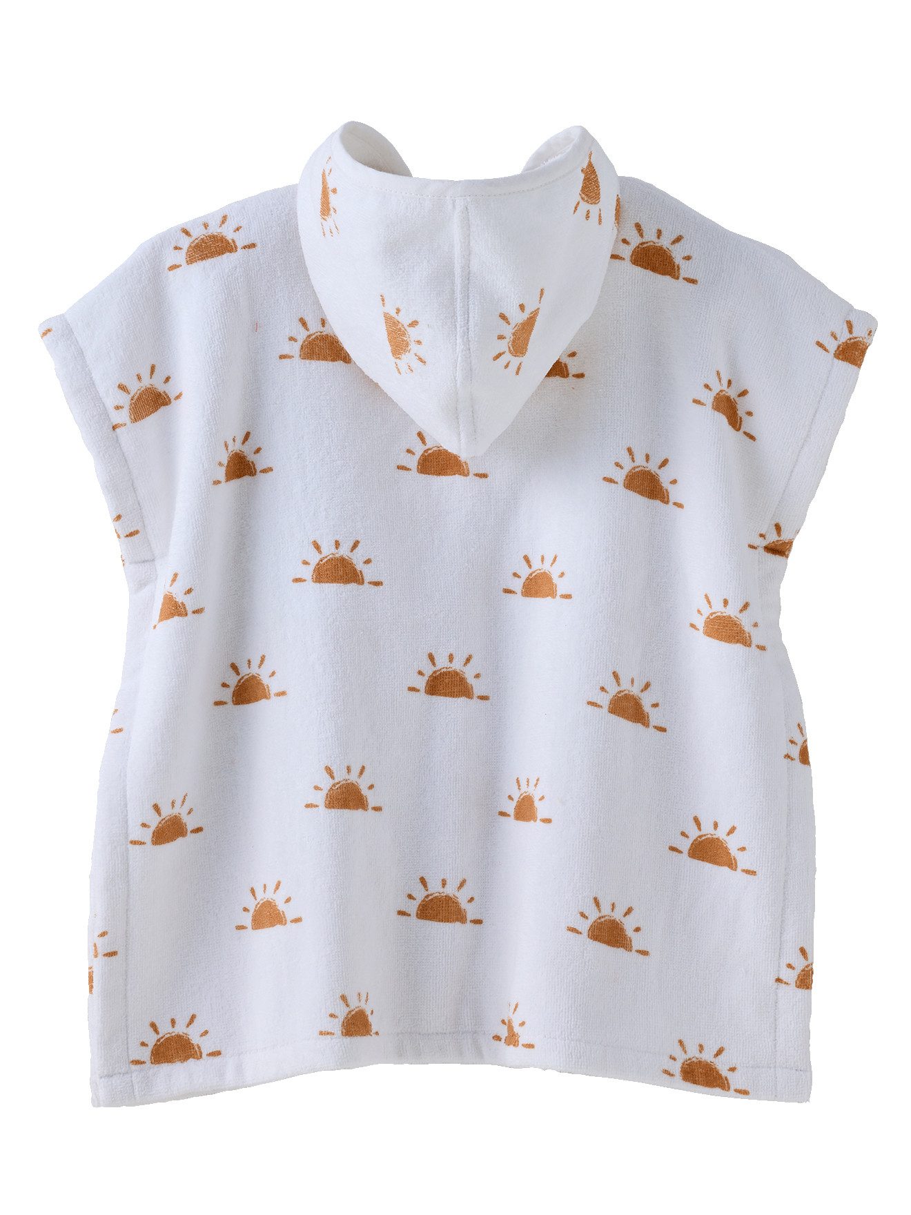 vertbaudet Badeponcho Baby Badeponcho mit Recycling-Baumwolle, Recycelte Baumwolle