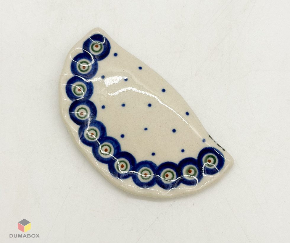Ceramika Artystyczna VENA Magnet Viral Keramik-Pierogi-Magnet aus Polen – handgefertigt & handbemalt