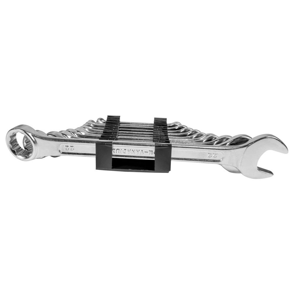 Brüder Mannesmann Werkzeuge Ringschlüssel Brüder Mannesmann M19652 Ring-Maulschlüssel-Satz 12teilig Schlüsselwe – Bild 3 von 3