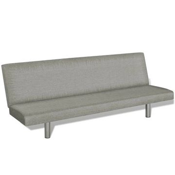 furnicato Schlafsofa Grau Polyester