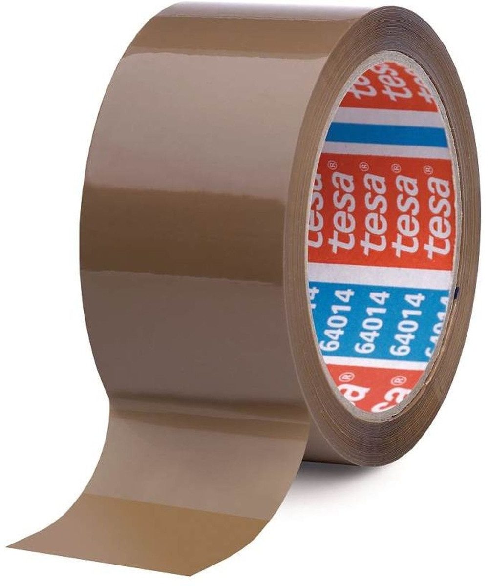 tesa Paket-Klebeband Packband tesapack 64014 PP 50mmx66m braun