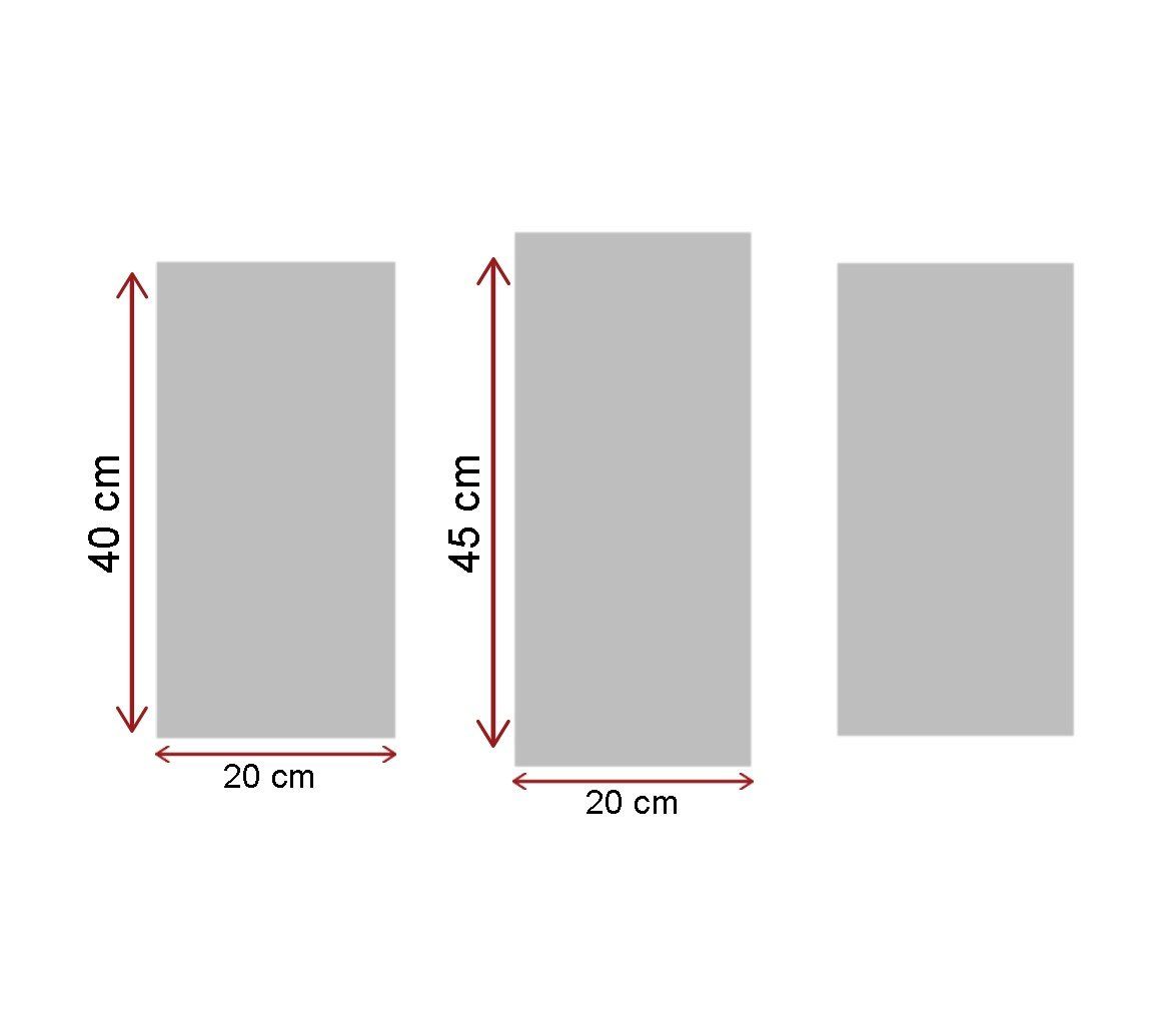 Wallity Leinwandbild SYM3275, Bunt, cm, 100% x Leinwand 45 66