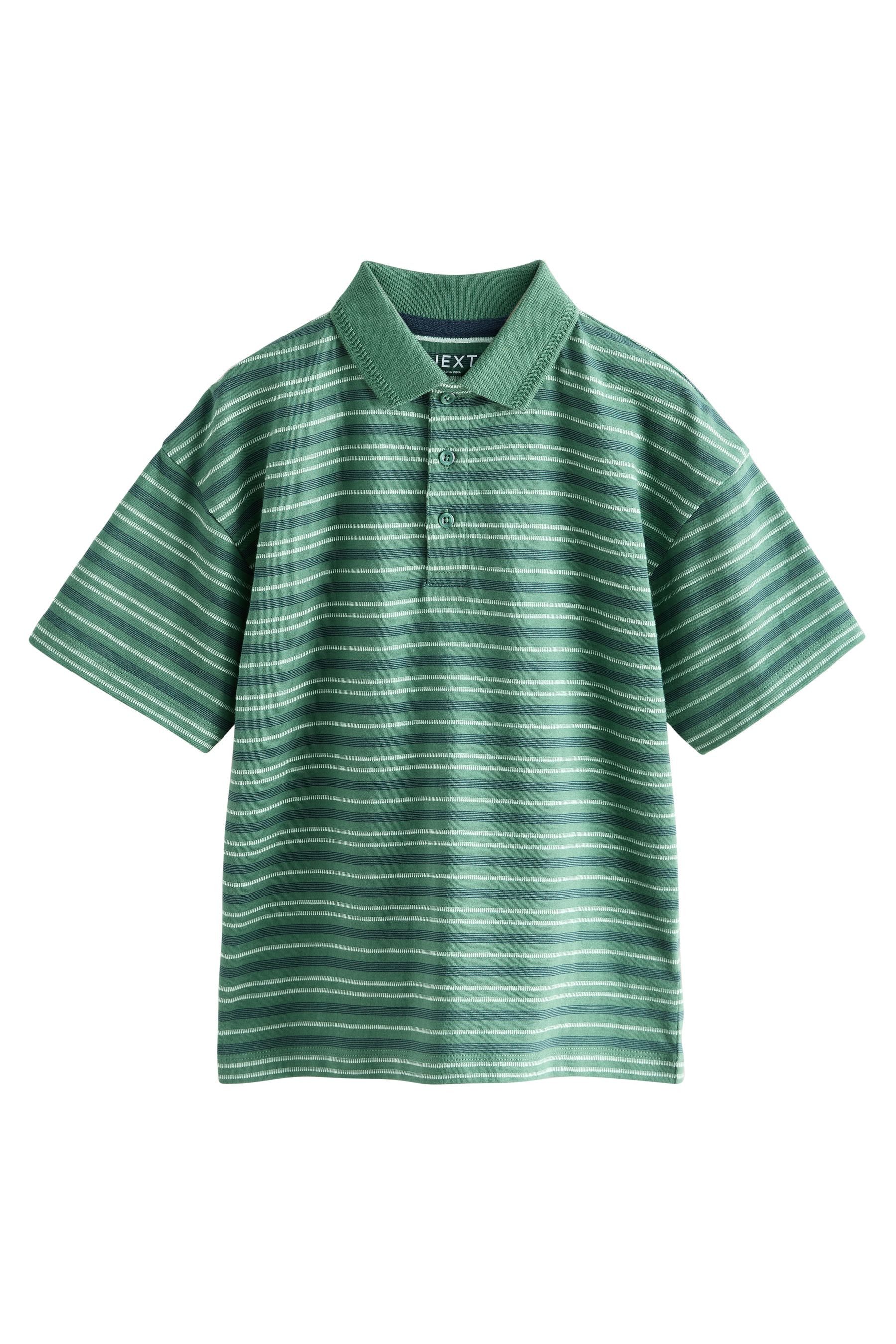 Poloshirt Kurzärmeliges Jersey-Poloshirt