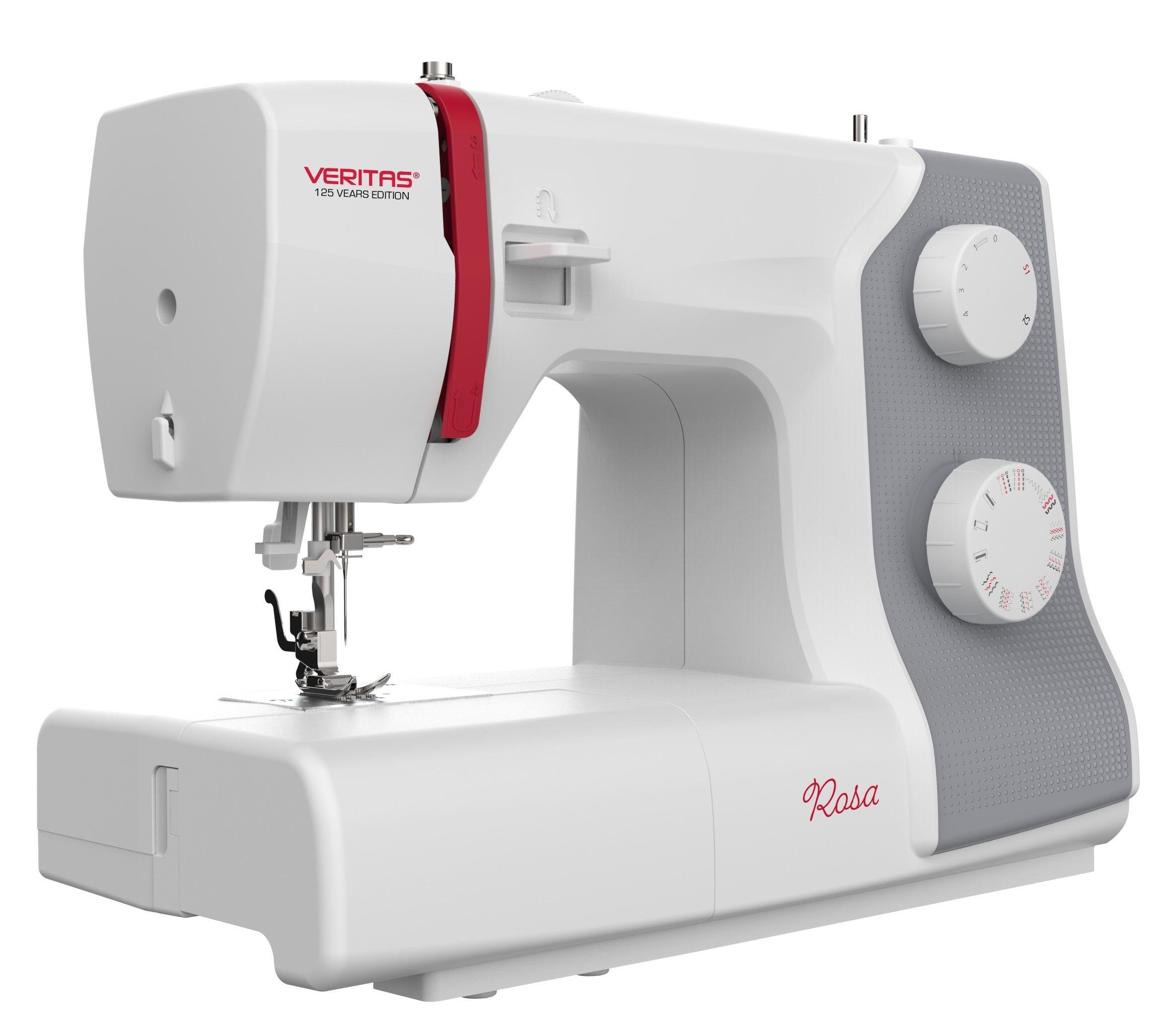 Veritas Nähmaschine Nähmaschine ROSA, mechanisch, 23 Programme, mit Zubehörfach