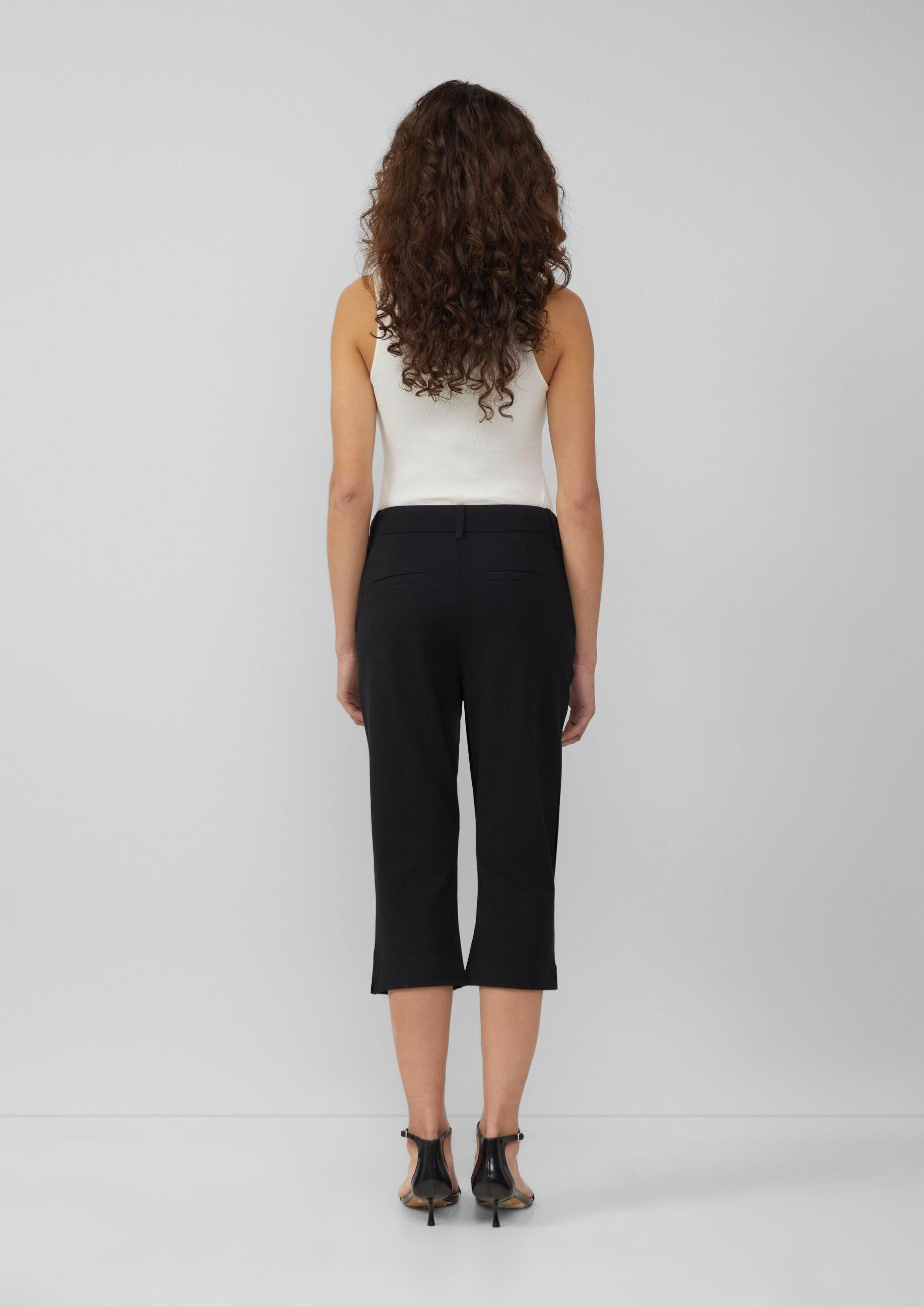 QS 7/8-Hose Hose Caprihose aus Interlockjersey günstig online kaufen