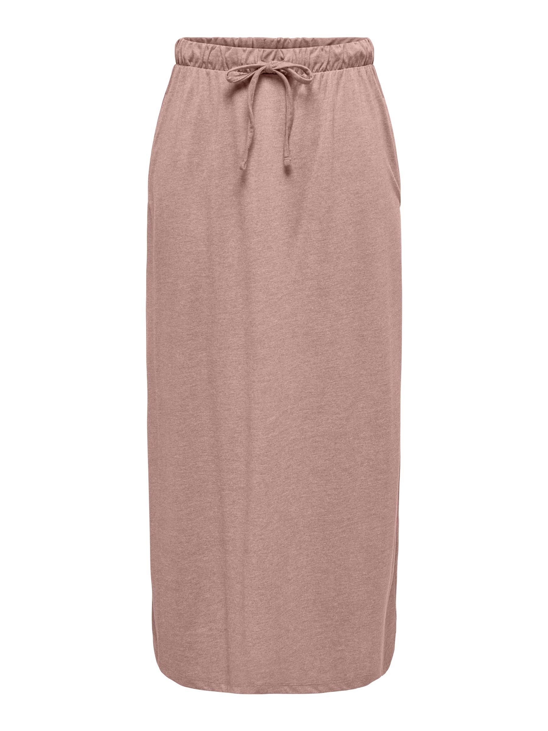 JACQUELINE de YONG Sommerrock Jersey Midirock günstig online kaufen