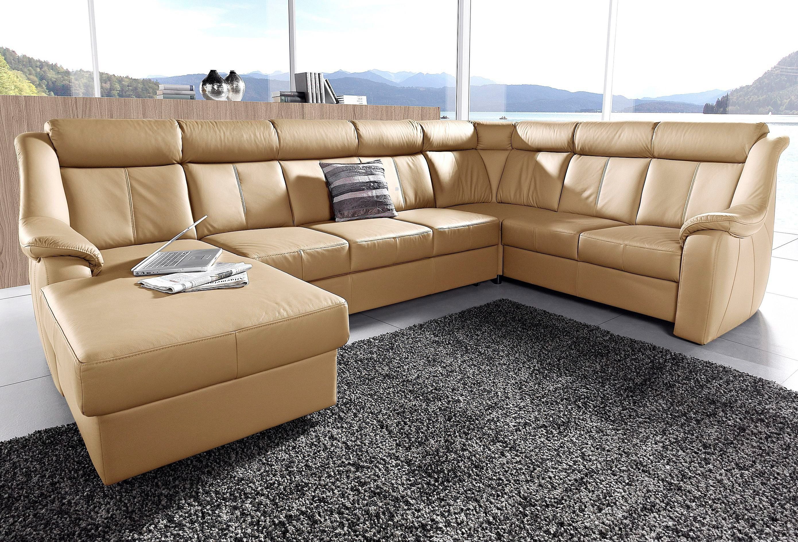 sit&more Wohnlandschaft Basel U-Form, wahlweise mit Relaxfunktion