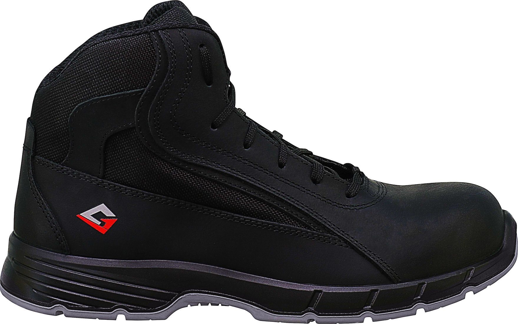 Garsport® Arbeitsschuhe GAR S3 Stiefel schwarz Größe 44 Sicherheitsstiefel,  Arbeitsschuhe GAR S3 Stiefel schwarz Größe 47