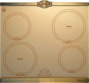 Kaiser Küchengeräte Backofen-Set EH 6355 ElfEm+KCt 6395 IelfEm, mit 1-fach-Teleskopauszug, Elektro,Retro, Autark, 60cm, 67L+Induktions-Kochfeld 60 cm