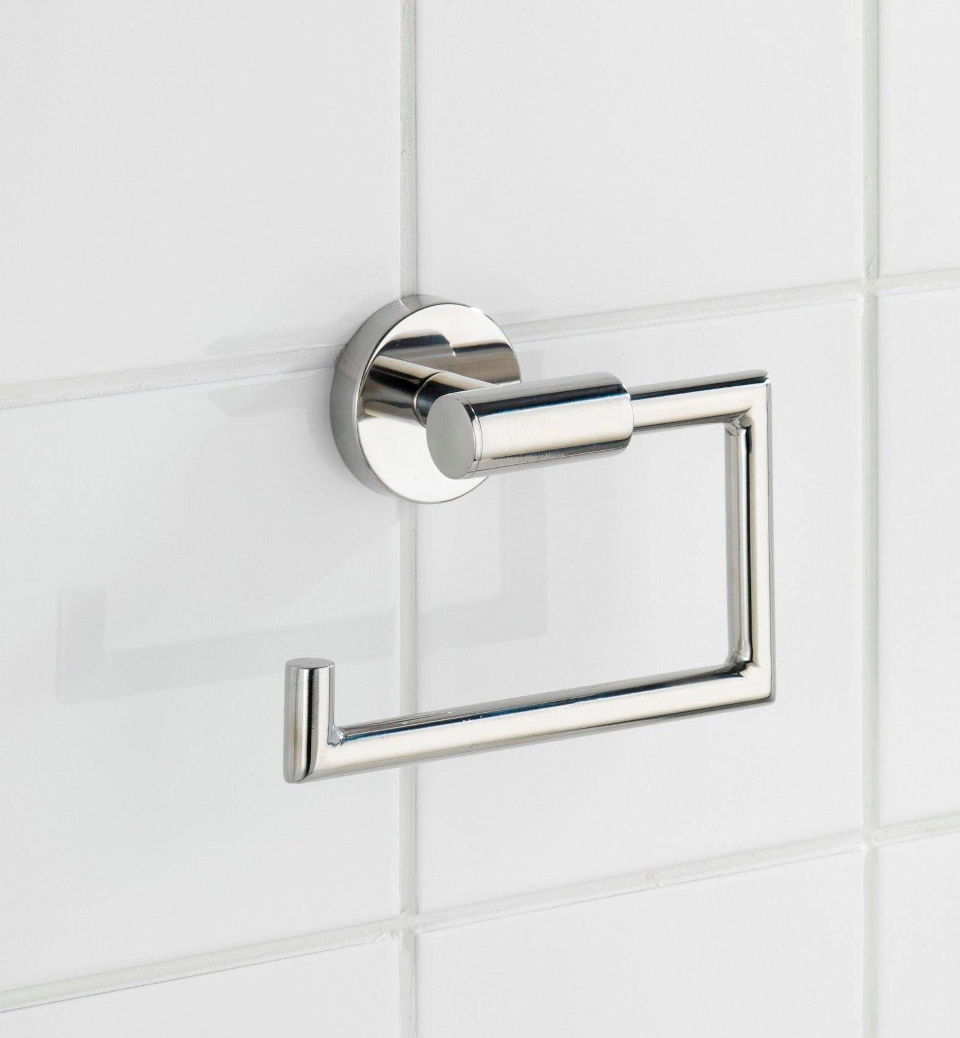 WENKO Toilettenpapierhalter Bosio, Edelstahl, rostfrei