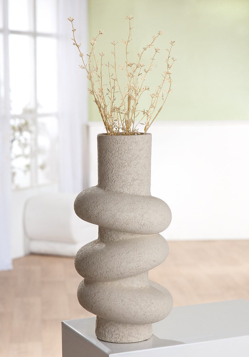 homsy by Ana Johnson Tischvase Floriva, 40x18,5cm, strukturierte, matte Oberfläche (1 St), hochwertige Keramik aus einer traditionellen Manufaktur,Made in Europ – Bild 2 von 5