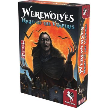Pegasus Spiele Spiel, Familienspiel 18276E - Werewolves Night of the Vampires English Edition GB, Rollenspiel