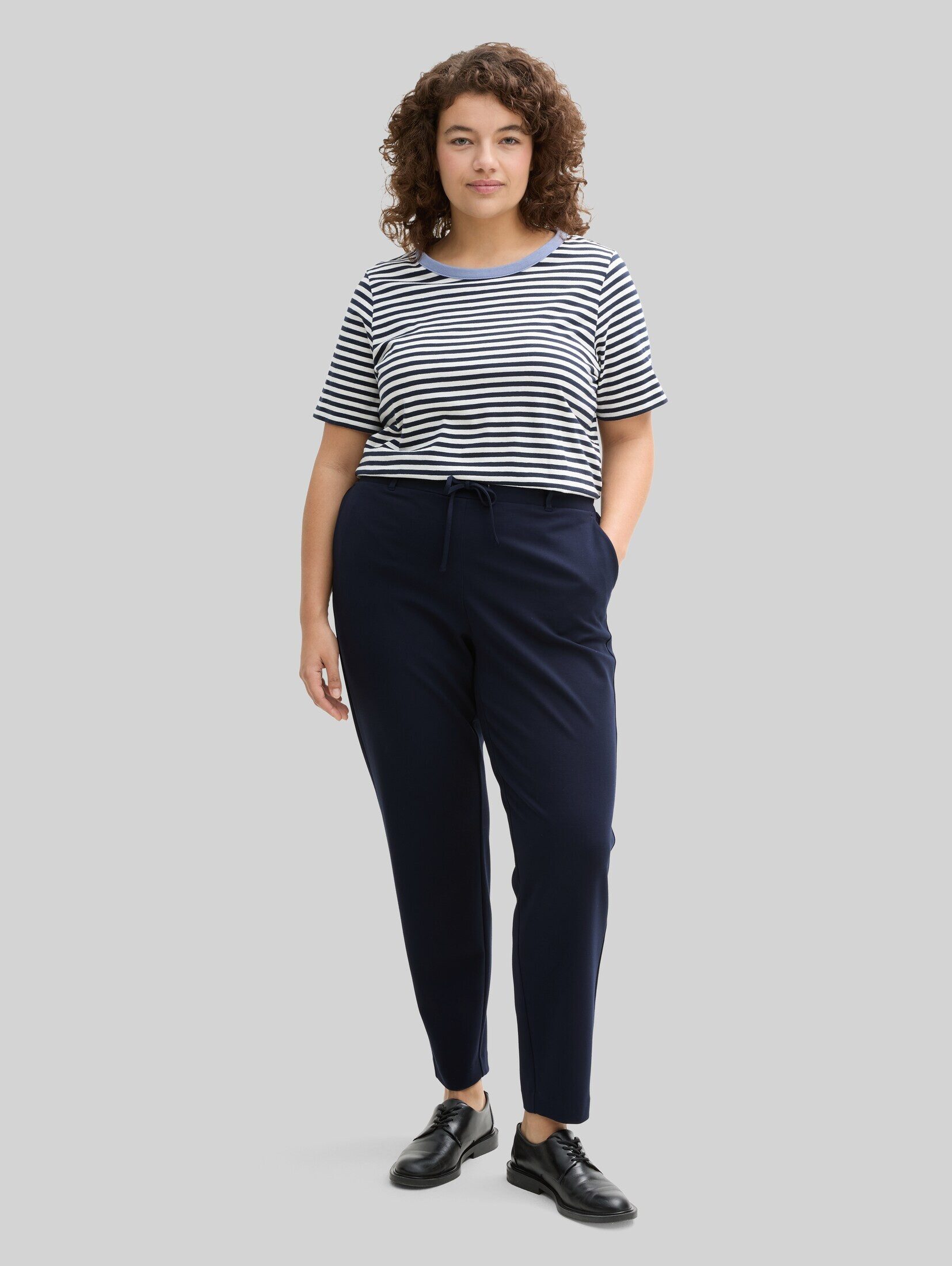 TOM TAILOR PLUS Stoffhose Hosen & Chino Plus Size - Loose Fit Hose