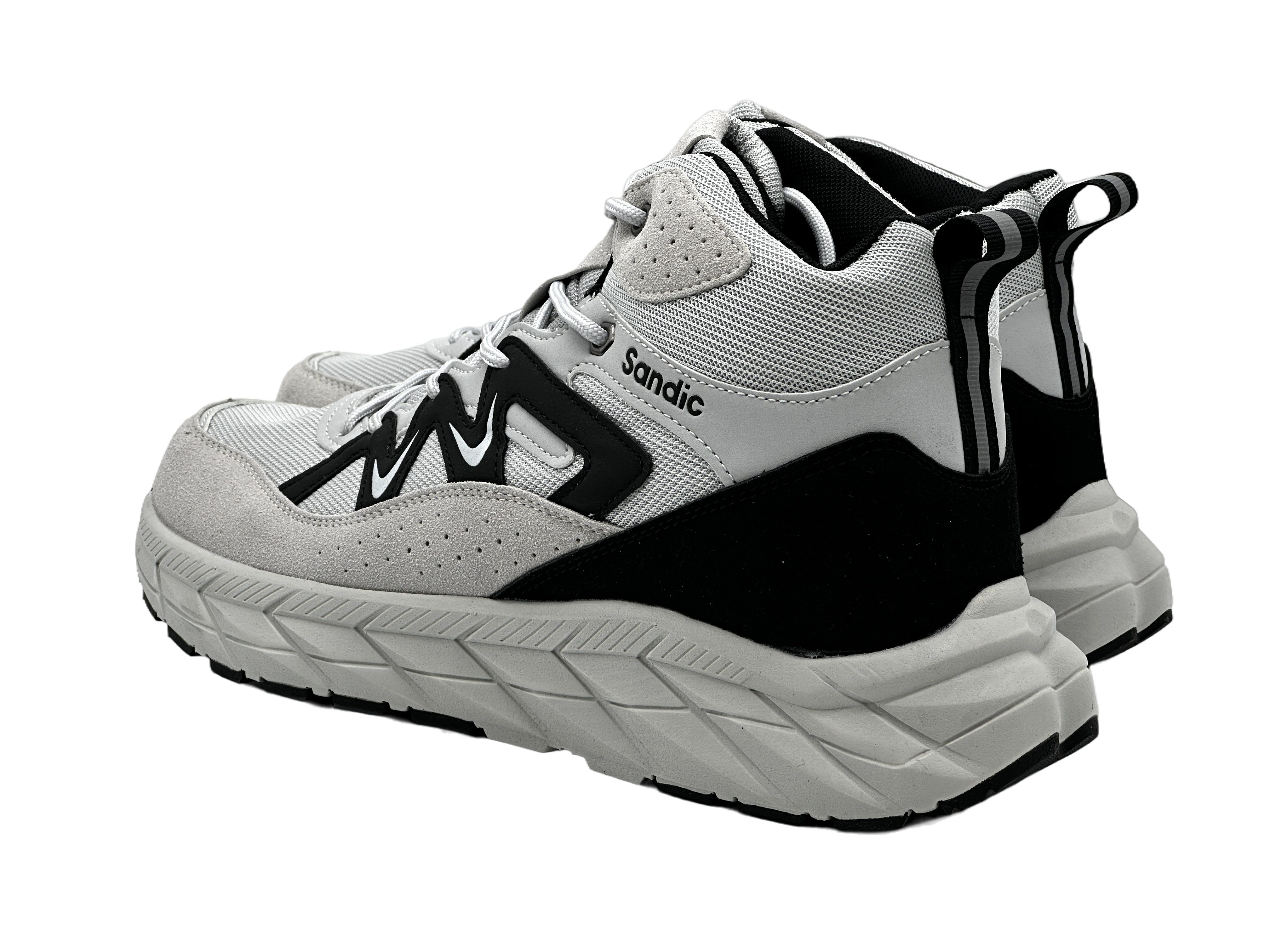Nowaland Wanderschuhe Outdoor High-Top Sneaker Trekkingschuh Atmungsaktiv, Rutschfest & Bequem