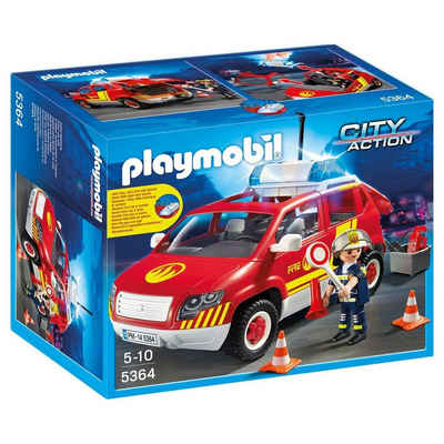 Playmobil® Spielwelt »PLAYMOBIL® 5364 - City Action - Brandmeisterfahrzeug mit Licht und Sound«