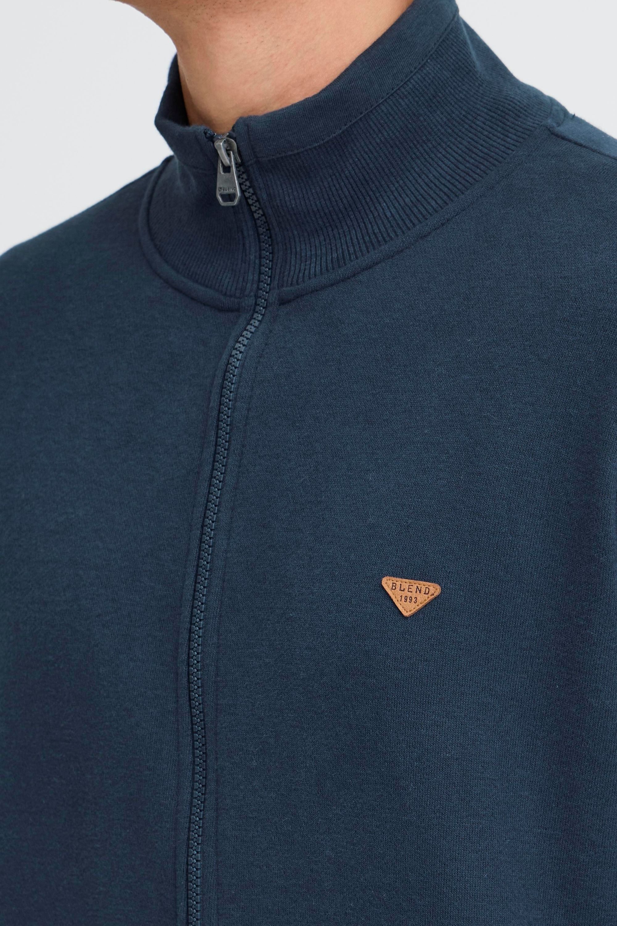 Blend Sweatjacke BHLapox Basic Sweatjacke mit Taschen