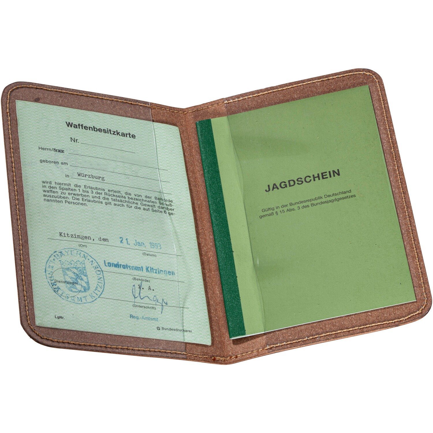 Merkel Gear Etui Jagdscheinetui