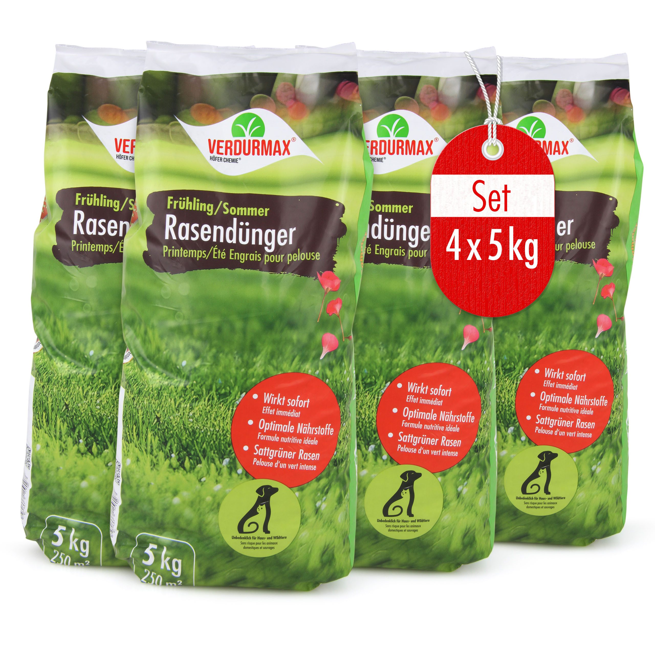 Höfer Chemie GmbH Rasendünger 4 x günstig online kaufen