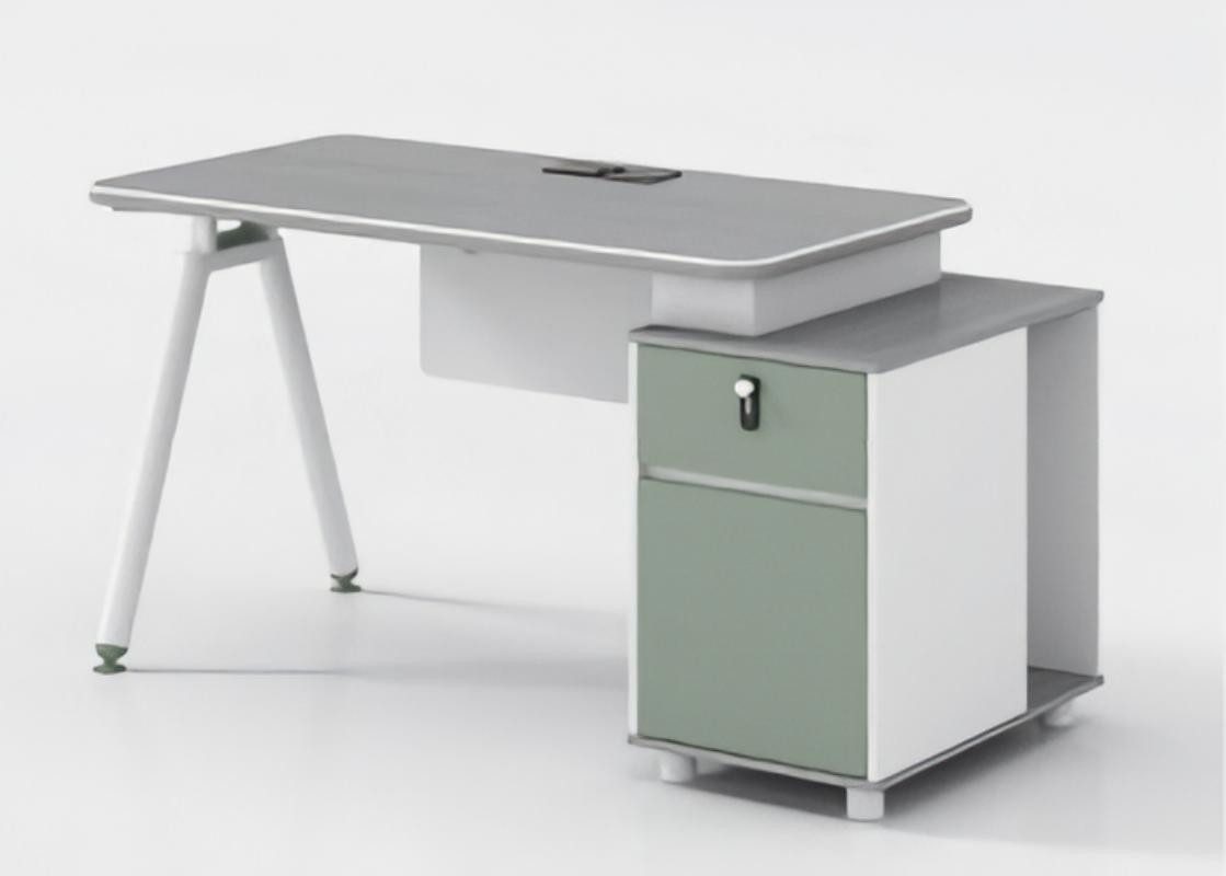 Xlmoebel Schreibtisch Moderner Schreibtisch aus Holz für effizientes Arbeiten (Schreibtisch), Hergestellt in Europa