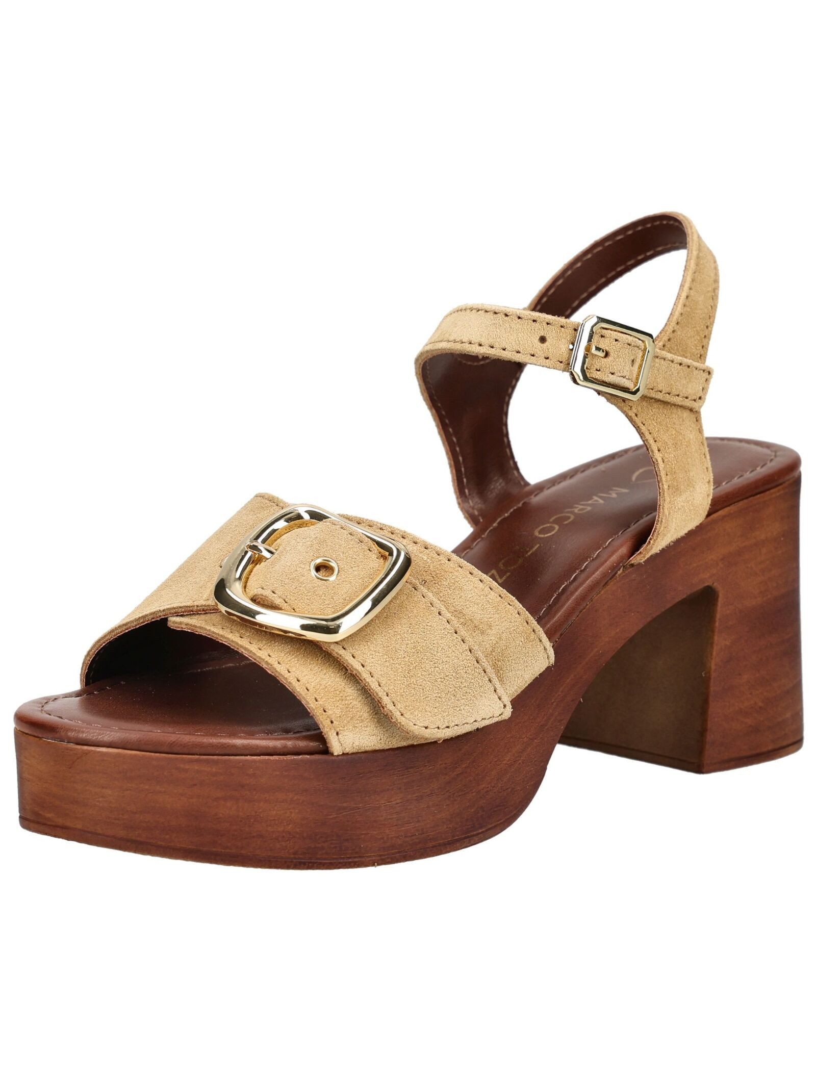 MARCO TOZZI Sandalen Veloursleder . High-Heel-Sandalette