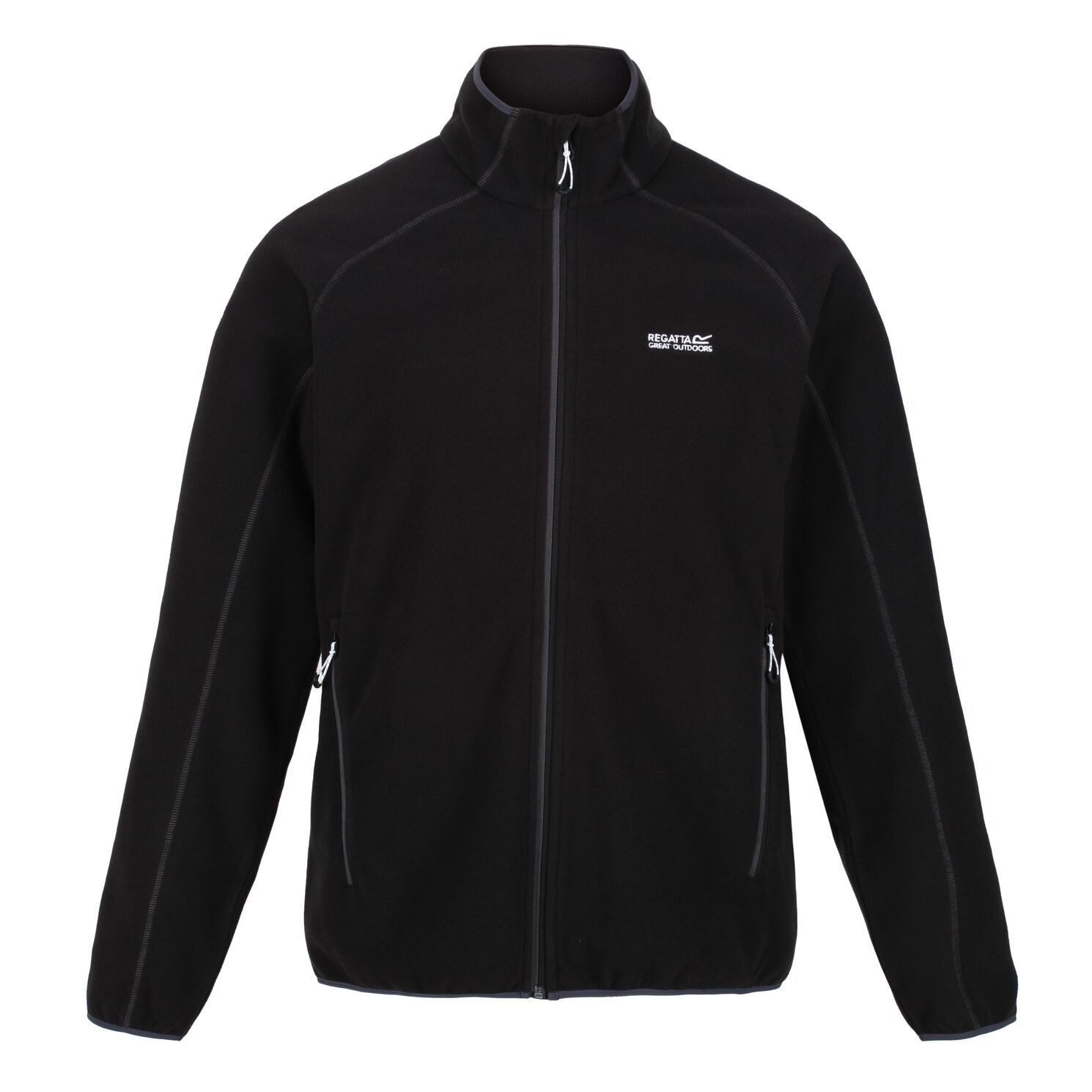Regatta Fleecejacke Hadfield Herren XXL Jacke Übergrößen Stretchbündchen an Ärmeln und Saum