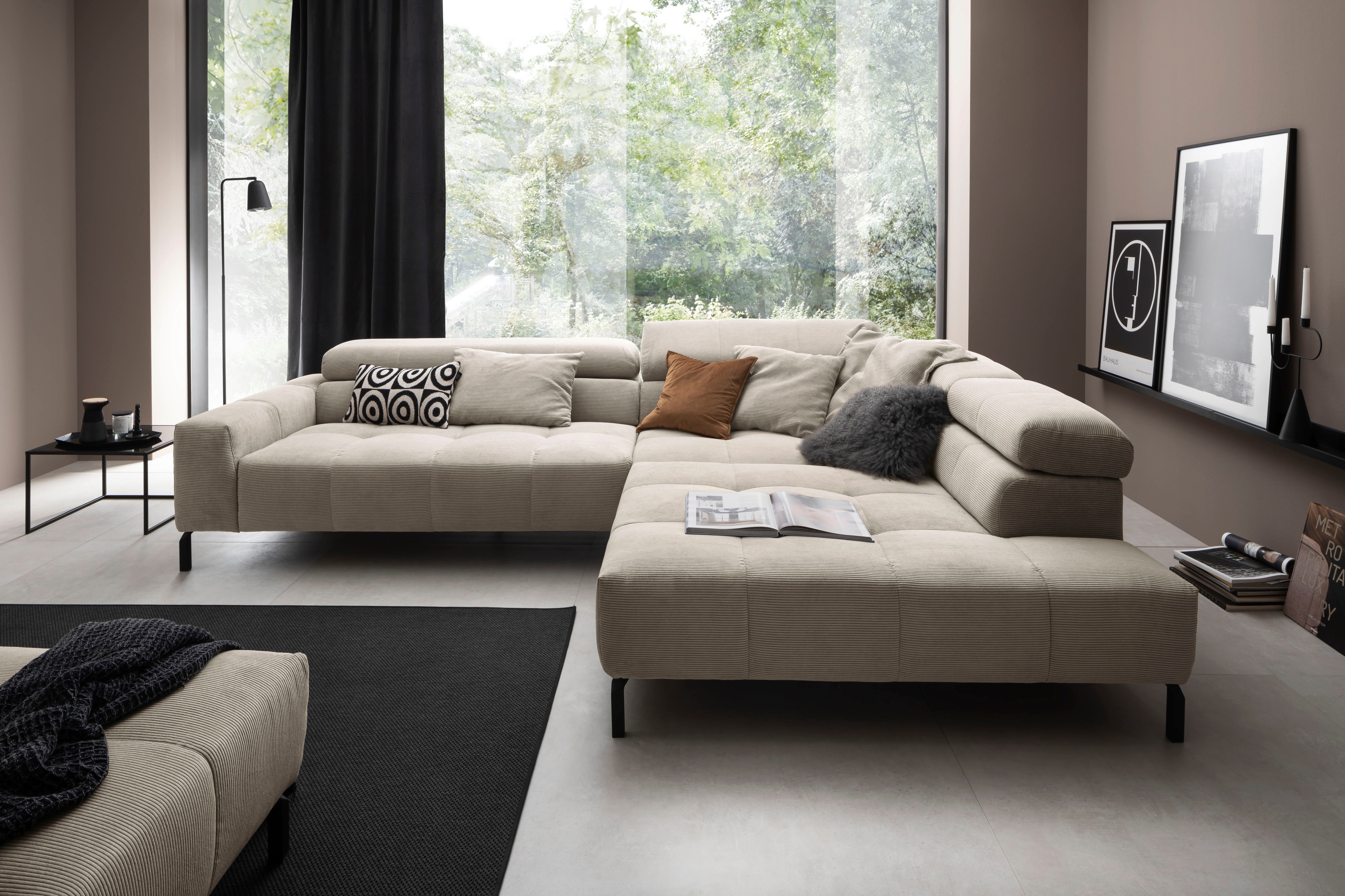 Places of Style Ecksofa Cleveland, L-Form, günstig online kaufen