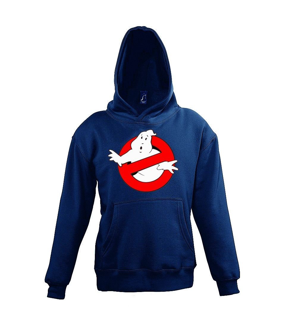 Youth Designz Kapuzenpullover Ghostbusters Pullover Hoodie Kinder Frontprint Navyblau trendigem mit