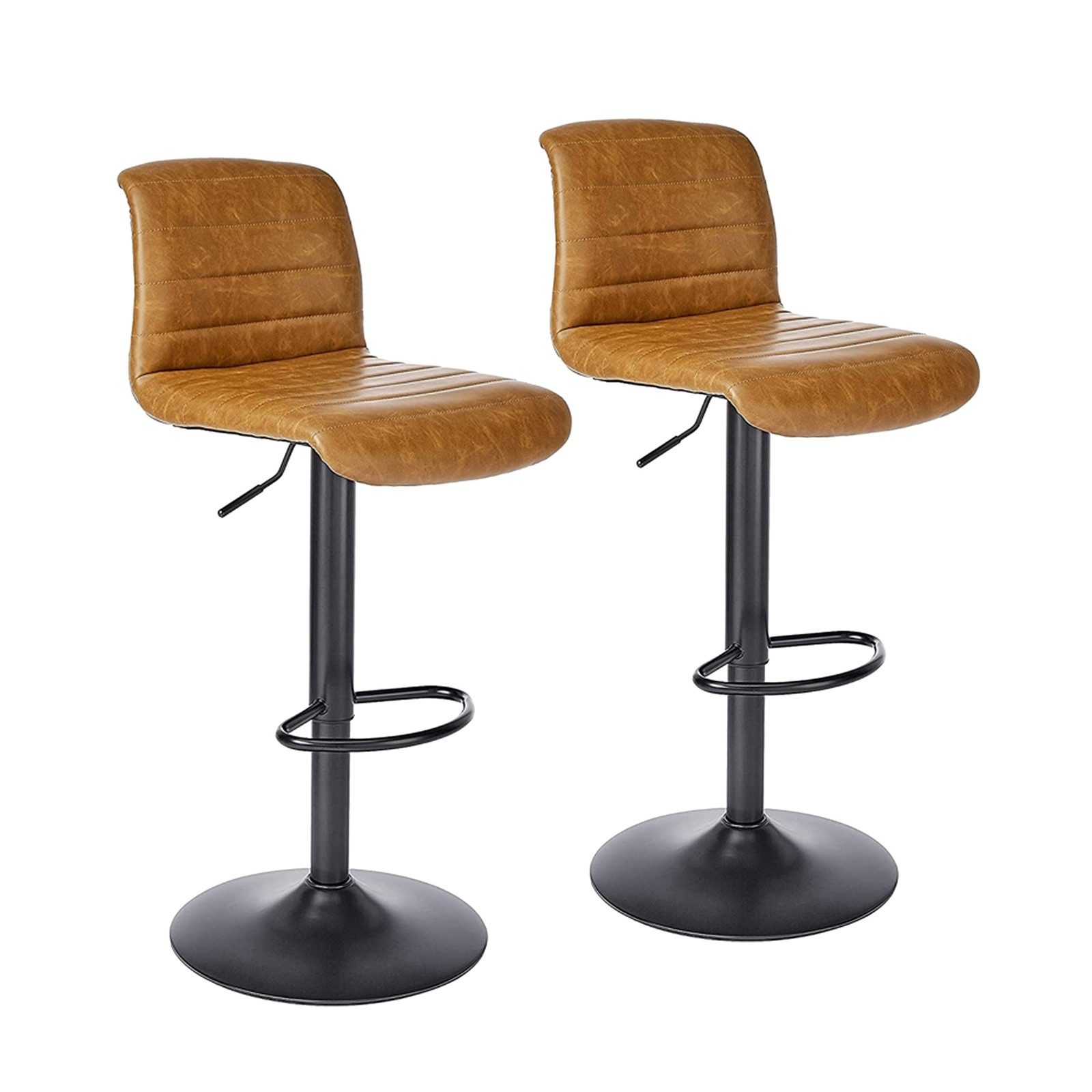 HTI-Living Barhocker Barhocker 2er Set Tayo Cognac (Set, 2 St., 2 Barhocker günstig online kaufen