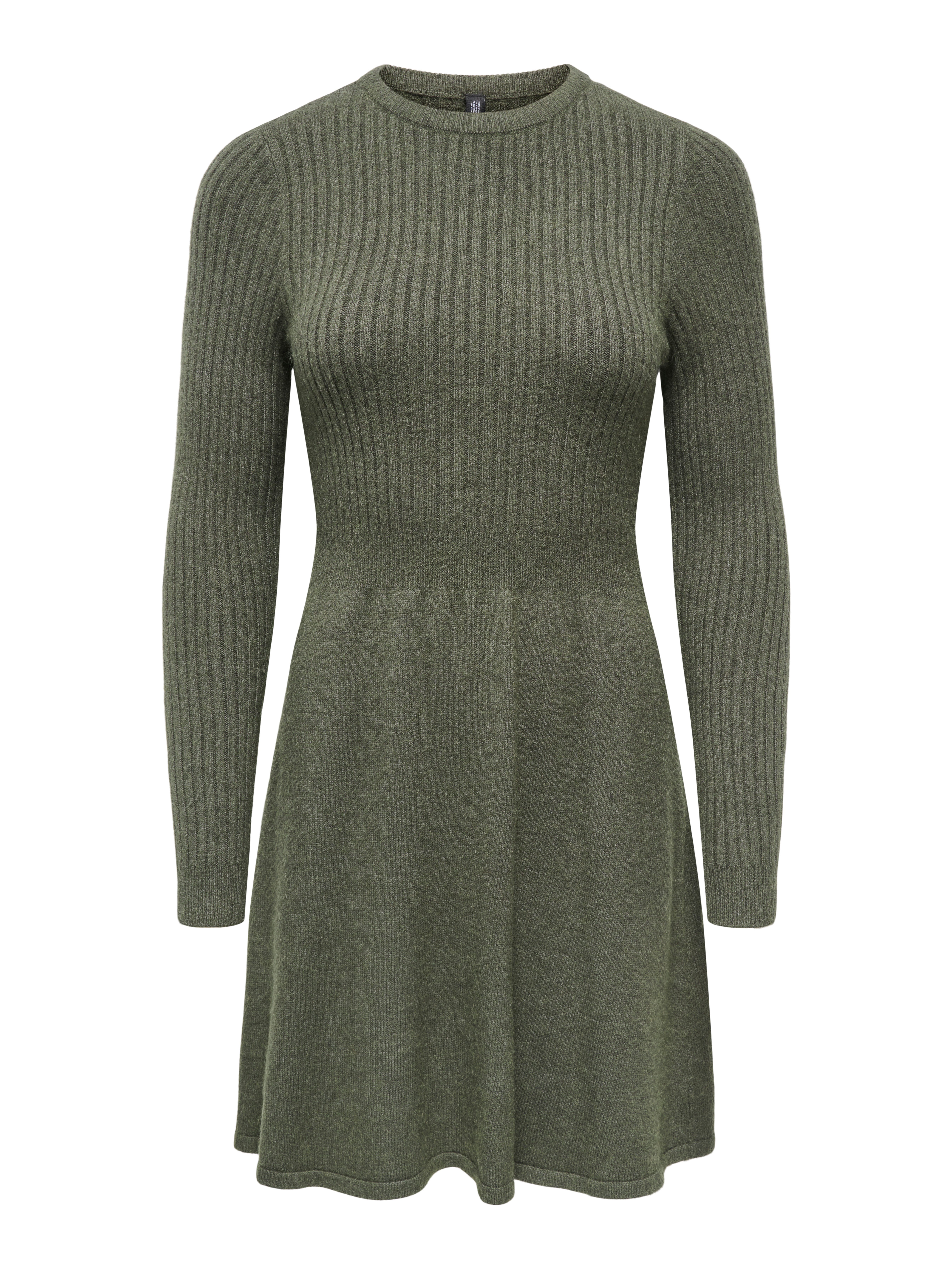 ONLY Strickkleid ONLFIA LS FIT FLARE ONEC DRESS CS KNT Viskosemischung, normal geschnitten – Bild 5 von 5