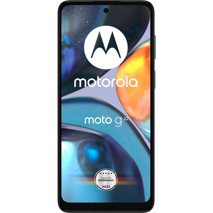 Motorola G22 Smartphone (16 51 cm/6 5 Zoll 64 GB Speicherplatz 50 MP Kamera)