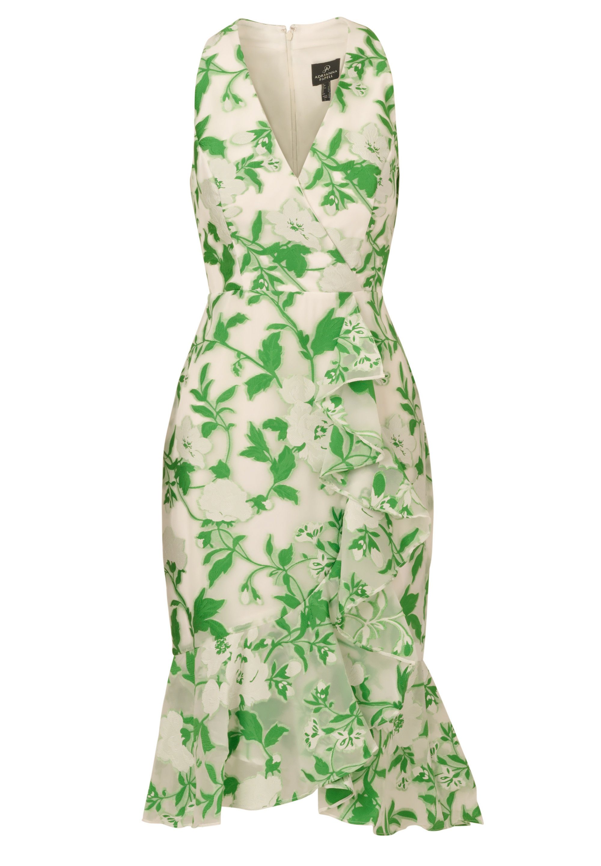 Adrianna Papell Abendkleid Organza Jacquard Dress günstig online kaufen