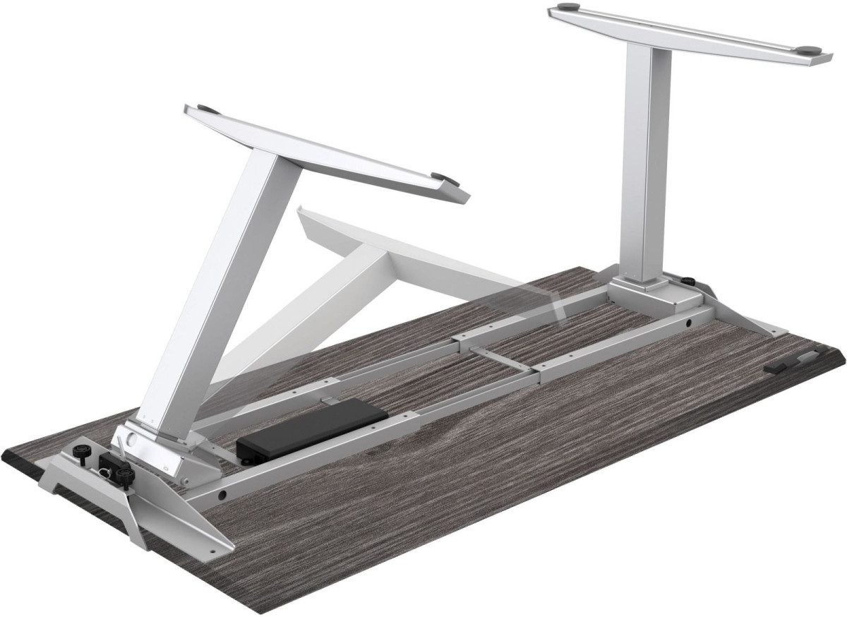 FELLOWES Schreibtisch Tischplatte Levado 160x80cm newport eiche