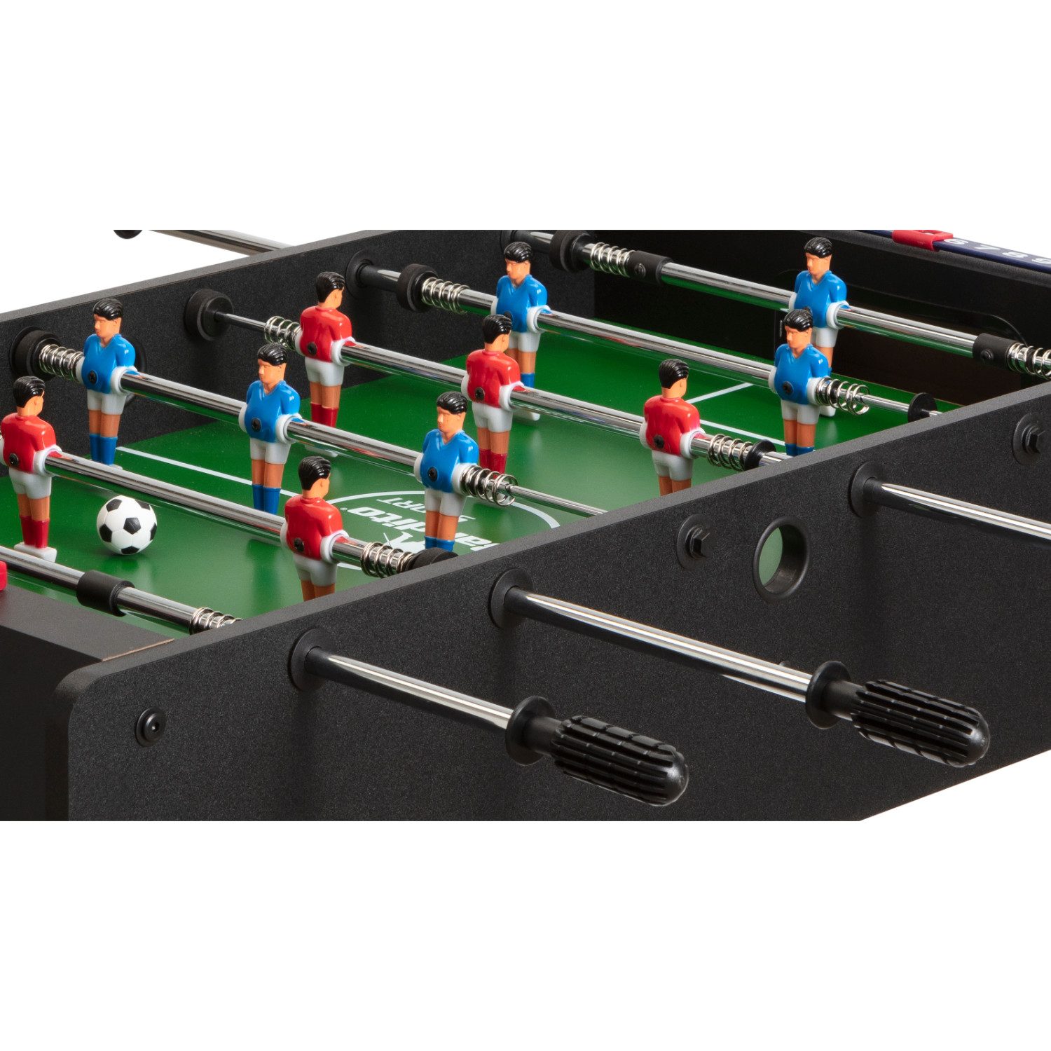 Bandito Kickertisch "Mini-Kicker", in holzoptik und schwarz erhätlich