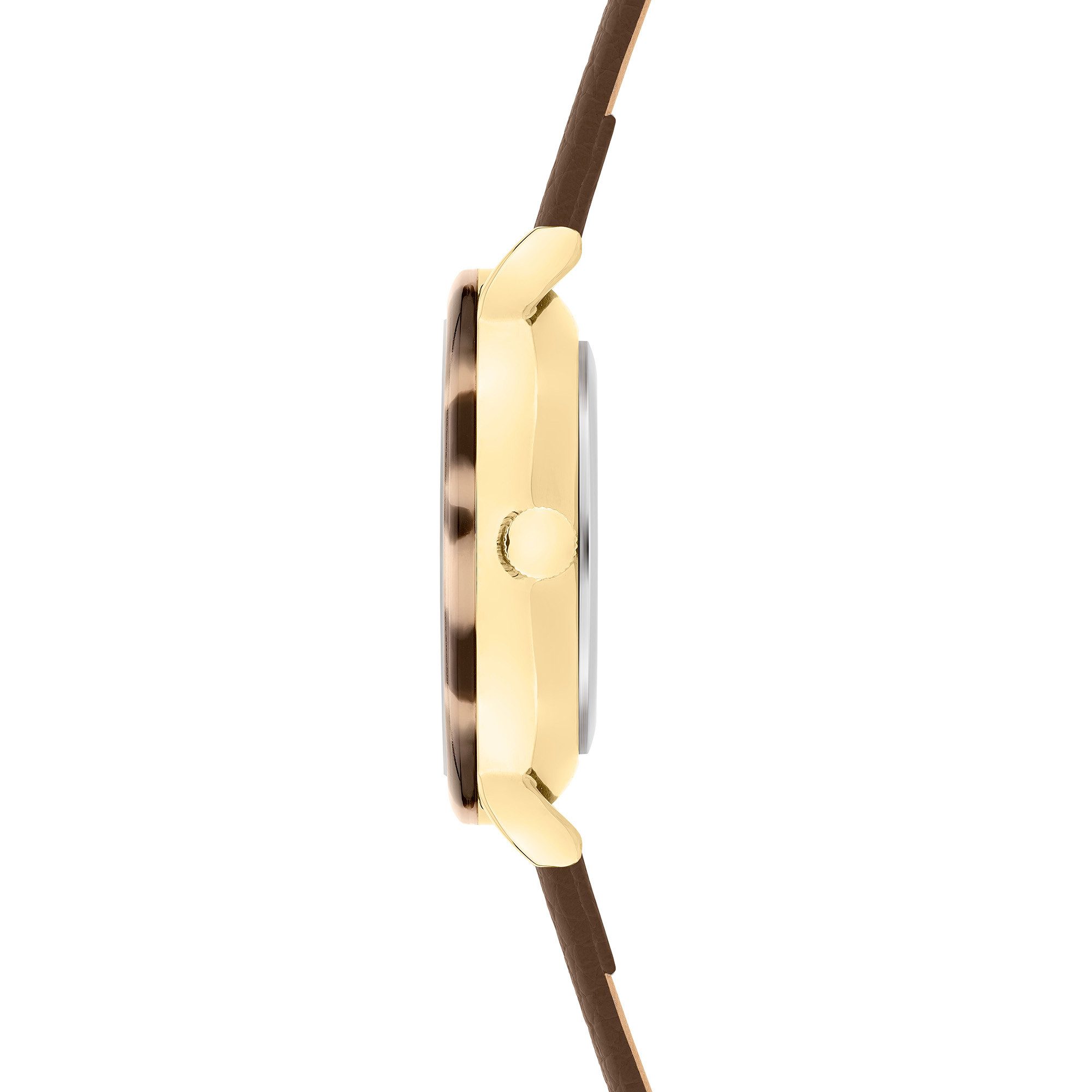 s.Oliver Quarzuhr Acetate Circle SO-4577-LQ, Armbanduhr, Damenuhr, analog