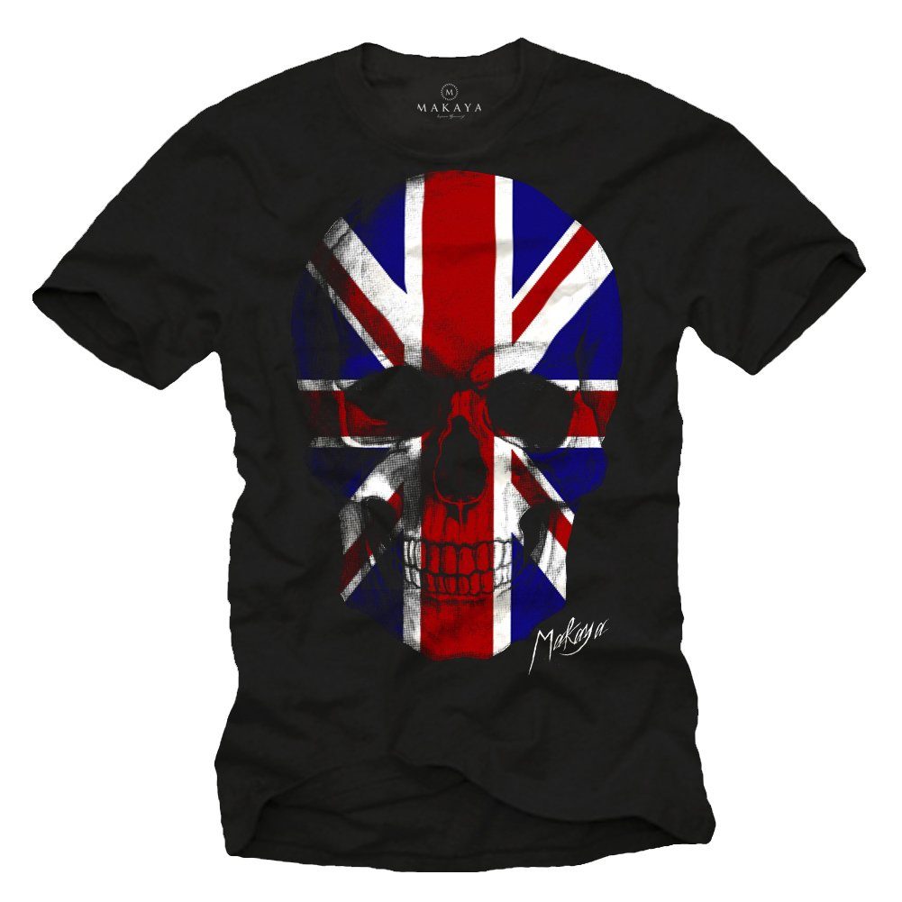 MAKAYA Print-Shirt Union Jack Flagge UK günstig online kaufen