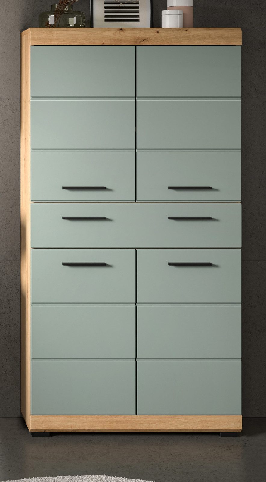 Inn.Furn Midischrank Shawn (Badschrank in Salbei günstig online kaufen