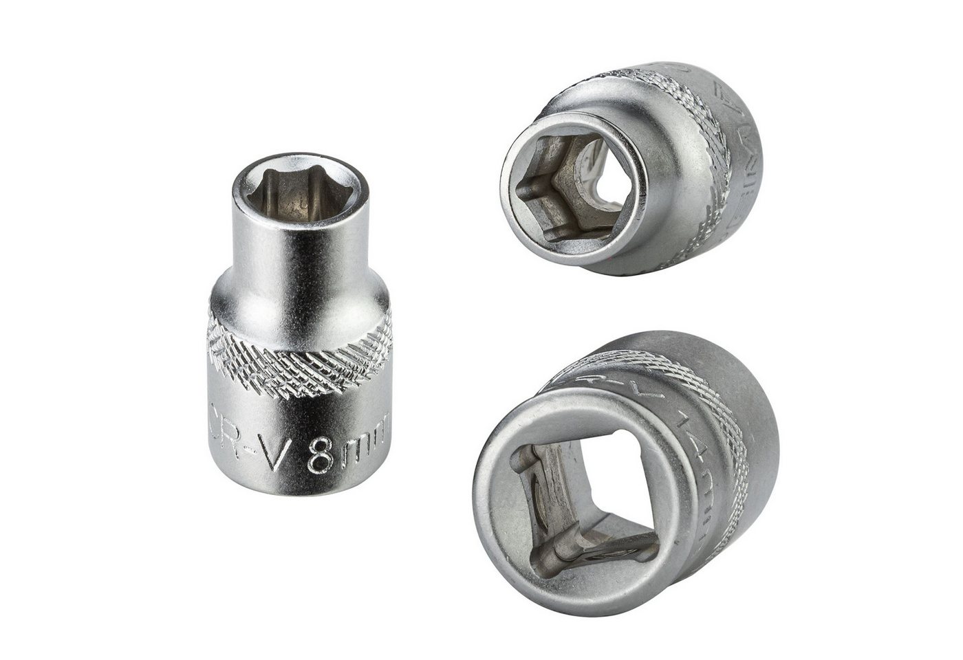 Thumbnail - DEMA Stecknuss Stecknuss Sechskant 8mm 6 Kant 3/8" kurz (CR-V)