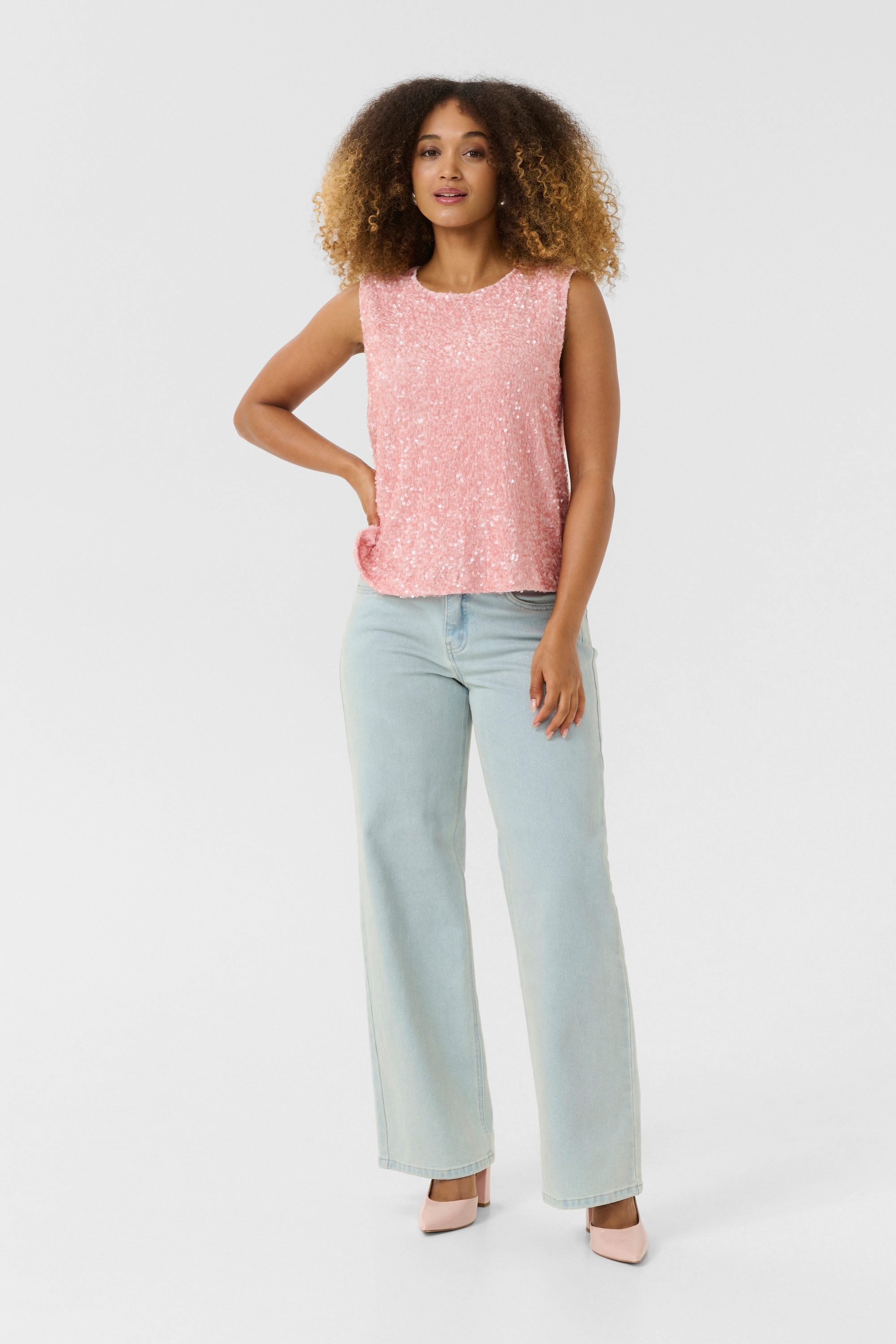 Cream Blusentop Ärmellose Bluse CRPalia