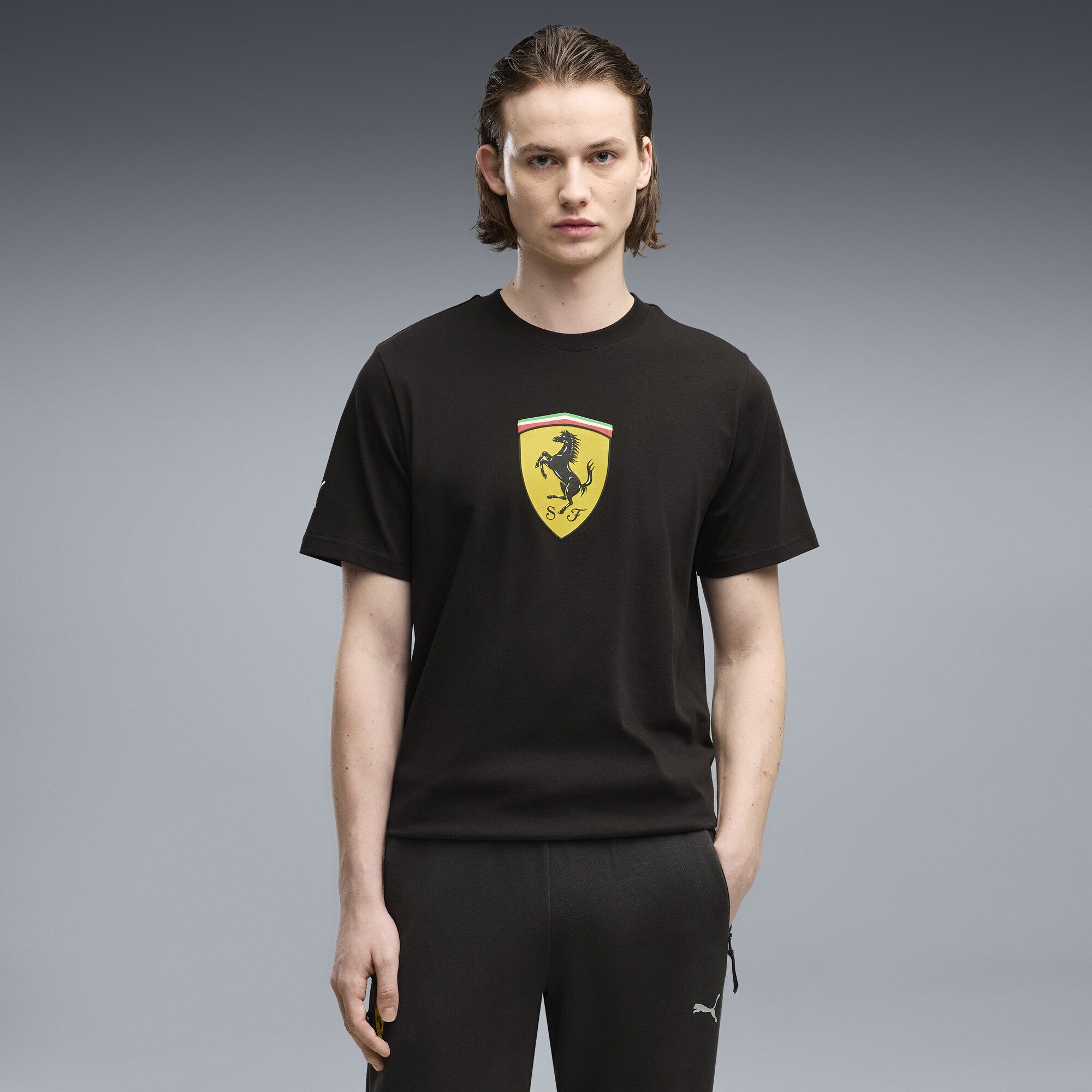 PUMA T-Shirt Scuderia Ferrari Coloured Shield T-Shirt Herren